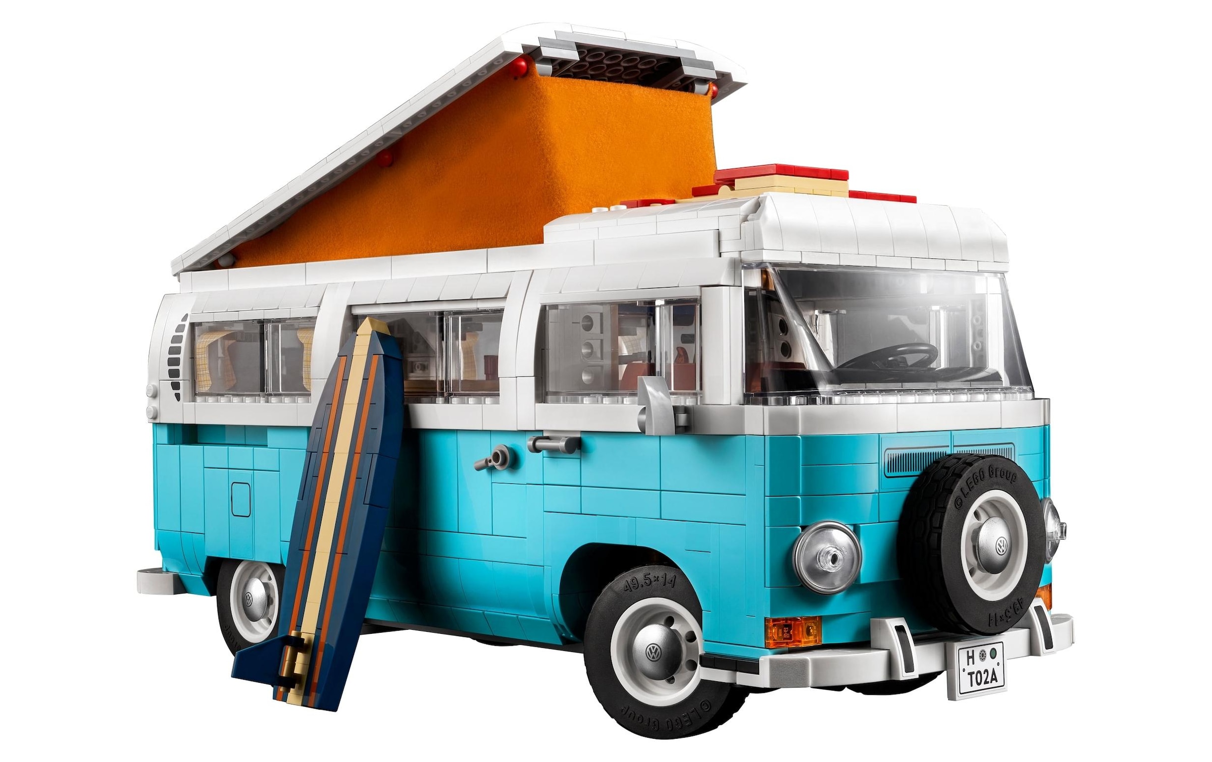 LEGO® Konstruktionsspielsteine »Volkswagen T2 Camping«