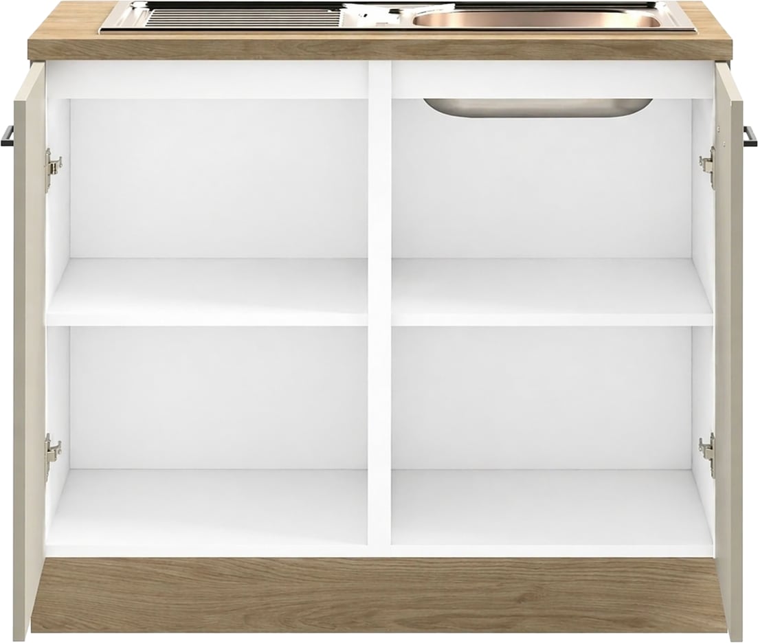 KOCHSTATION Spülenschrank »KS-Kolari« 1 Stk. tlg. Masse (B/T/H): 100,1 x 60 x 88 cm