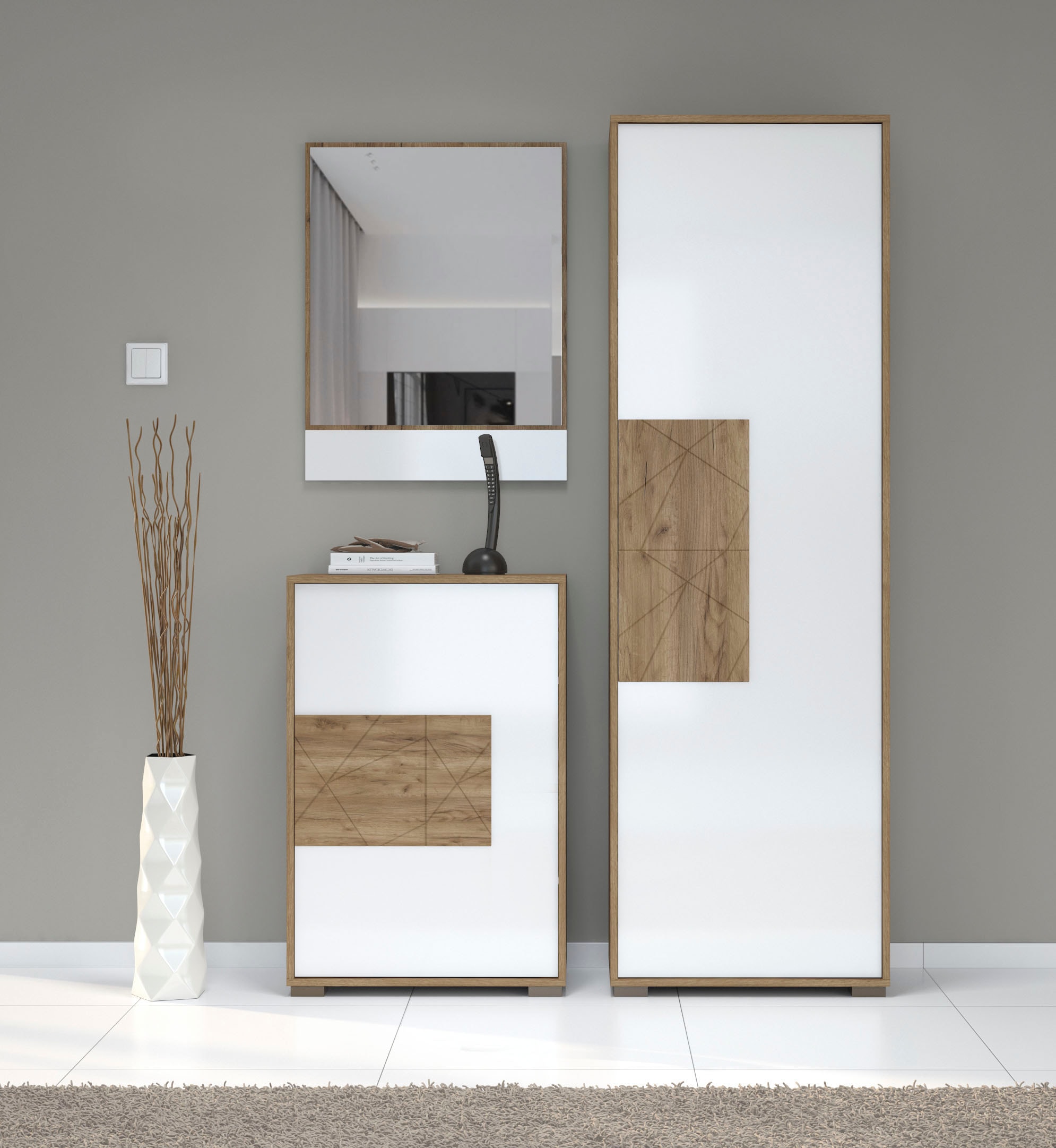 Places of Style Garderobenschrank »Stela«, mit Push-to-open-Funktion  günstig kaufen