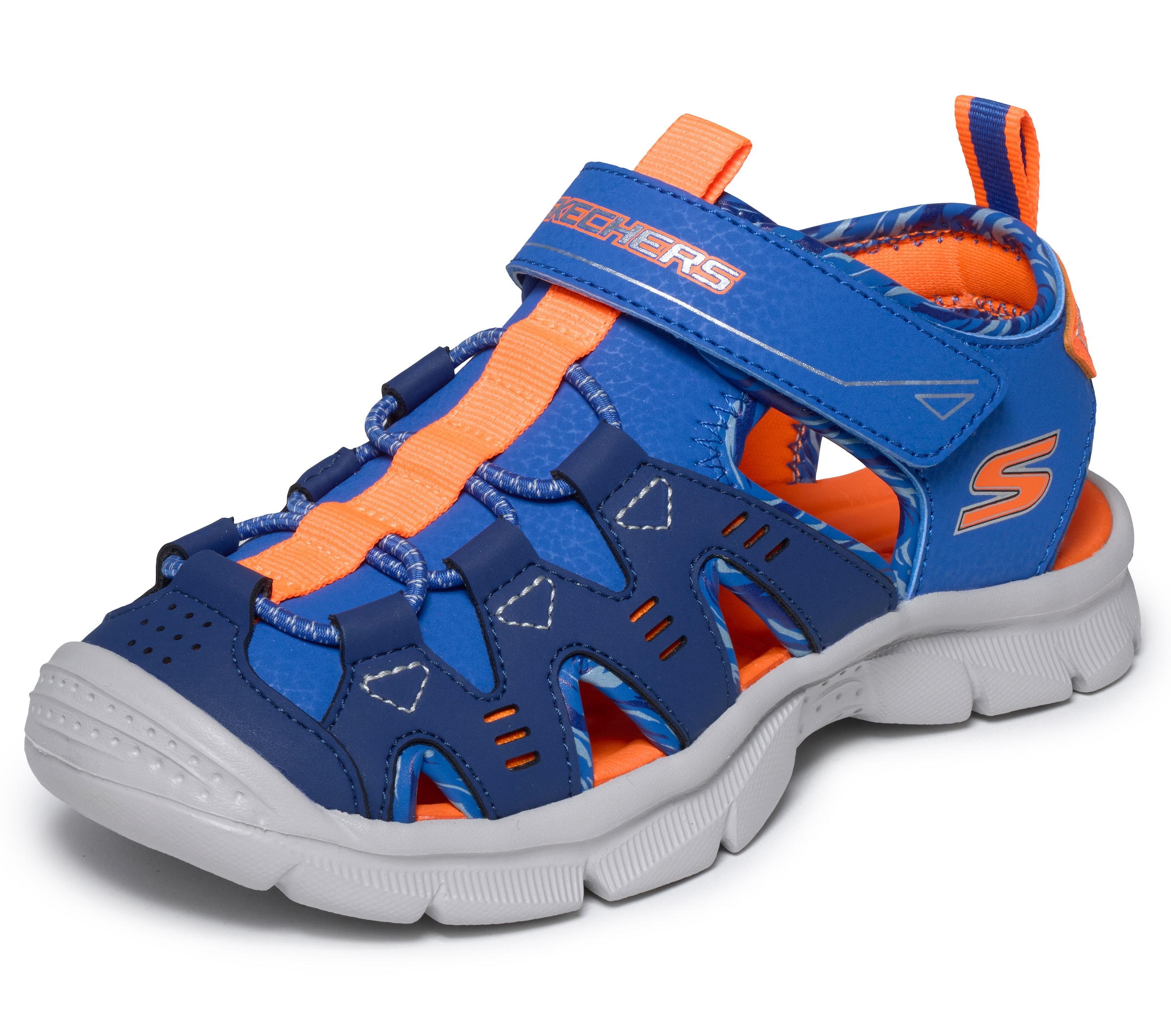 Image of Skechers Sandale "RELIX" Badeschuh mit Klettverschluss, Grössenschablone zum Download