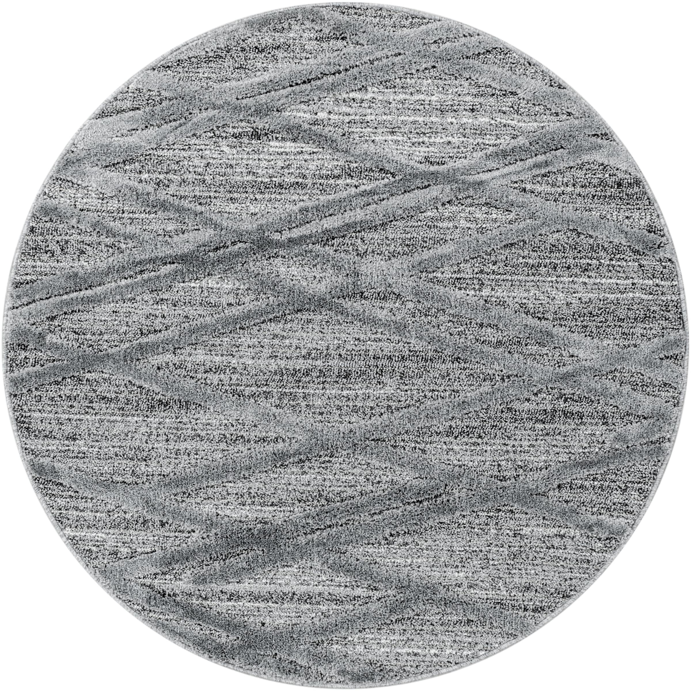 Image of Ayyildiz Teppiche Teppich "PISA 4706" rund 20 mm Höhe auch rechteckig, Hoch Tief Struktur, Wohnzimmer, Schlafzimmer