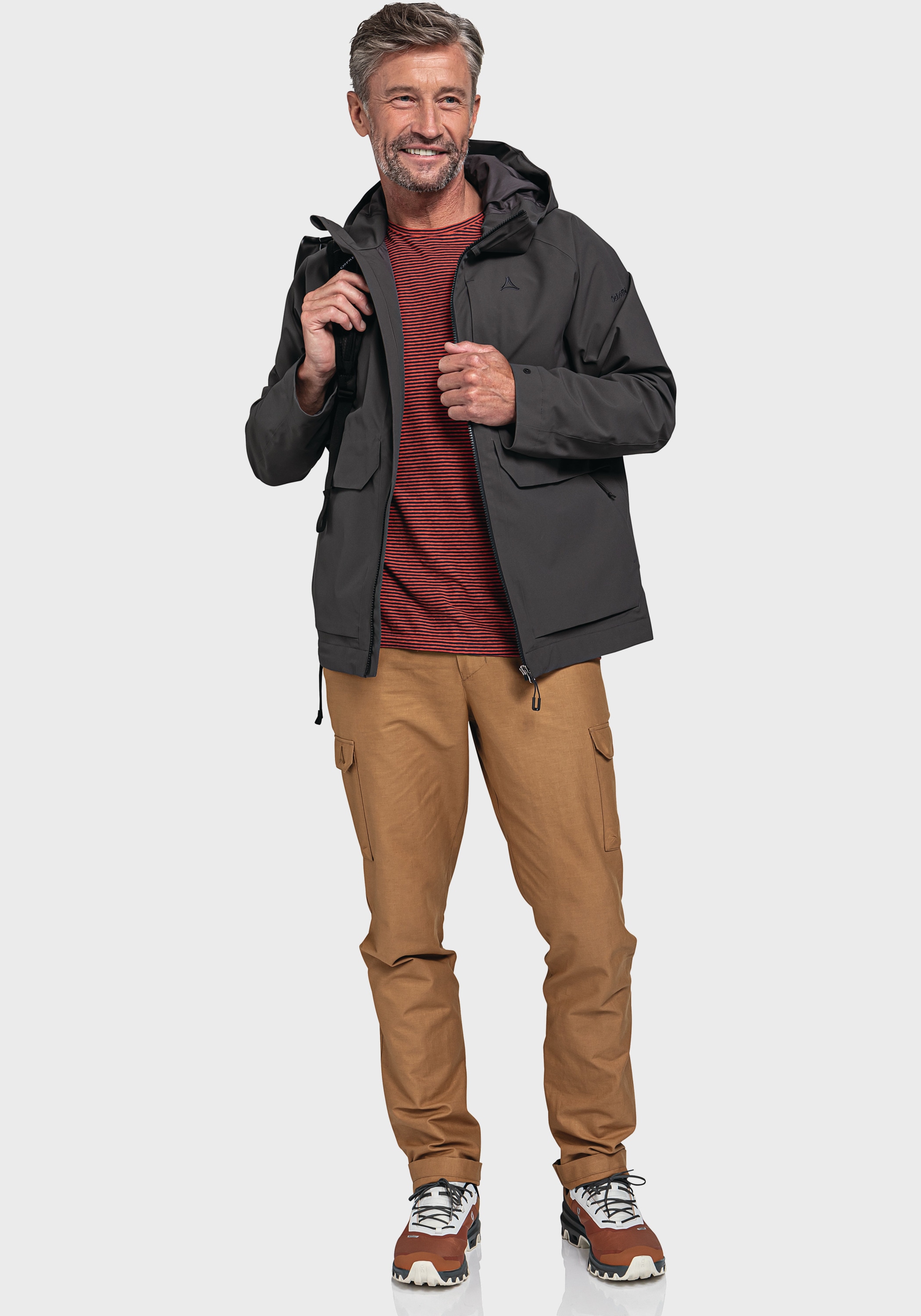Schöffel Outdoorjacke »Jacket Lausanne M«, mit Kapuze