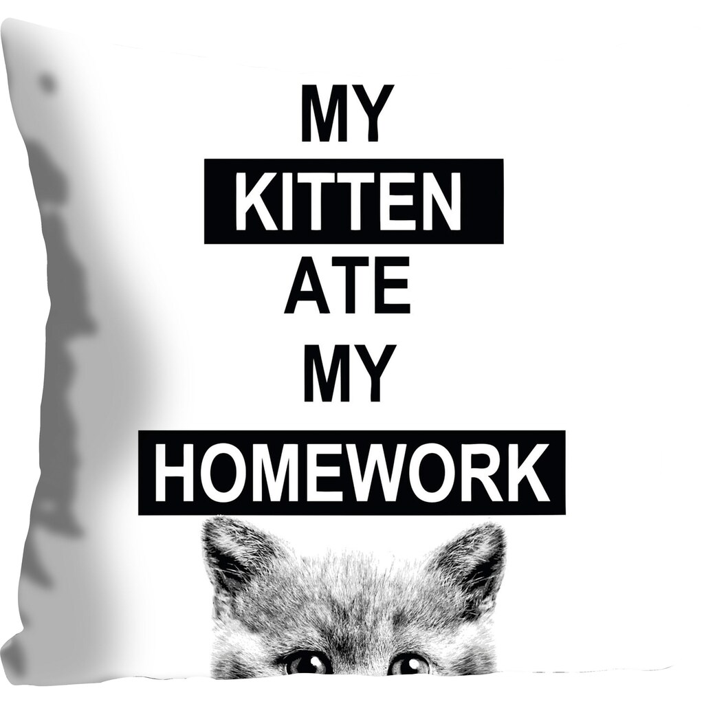 queence Dekokissen »My Kitten ate my Homework«