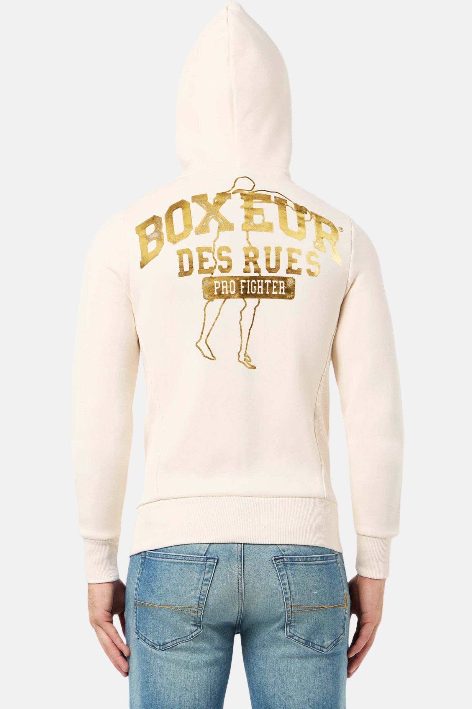 BOXEUR DES RUES Veste sweat »BOXEUR DES RUES Sweatjacke Hooded Full Zip Sweatshirt«