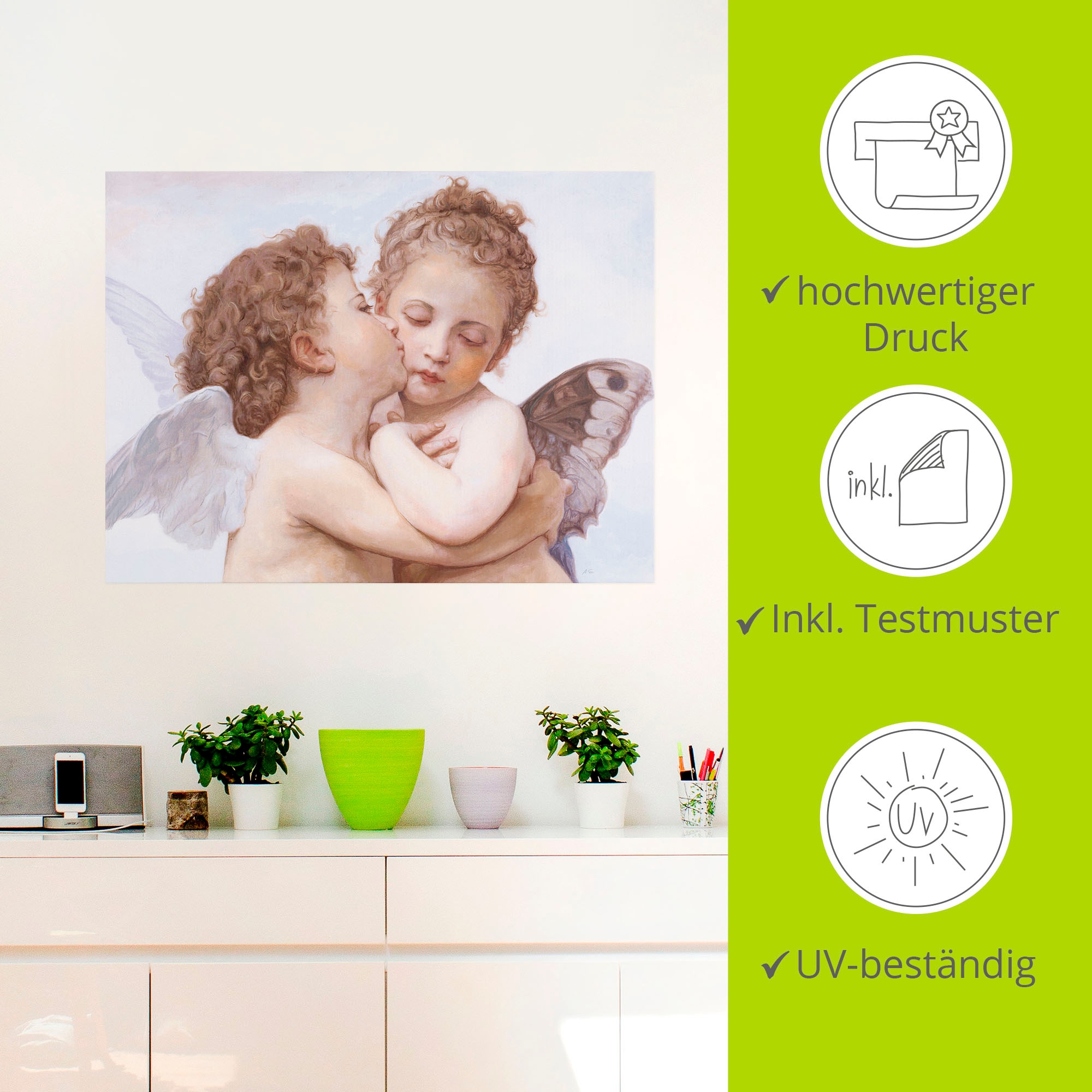 Artland Wandbild »Engel«, Spirituelle Bilder, (1 St.), als Leinwandbild, Poster, Wandaufkleber in verschied. Grössen
