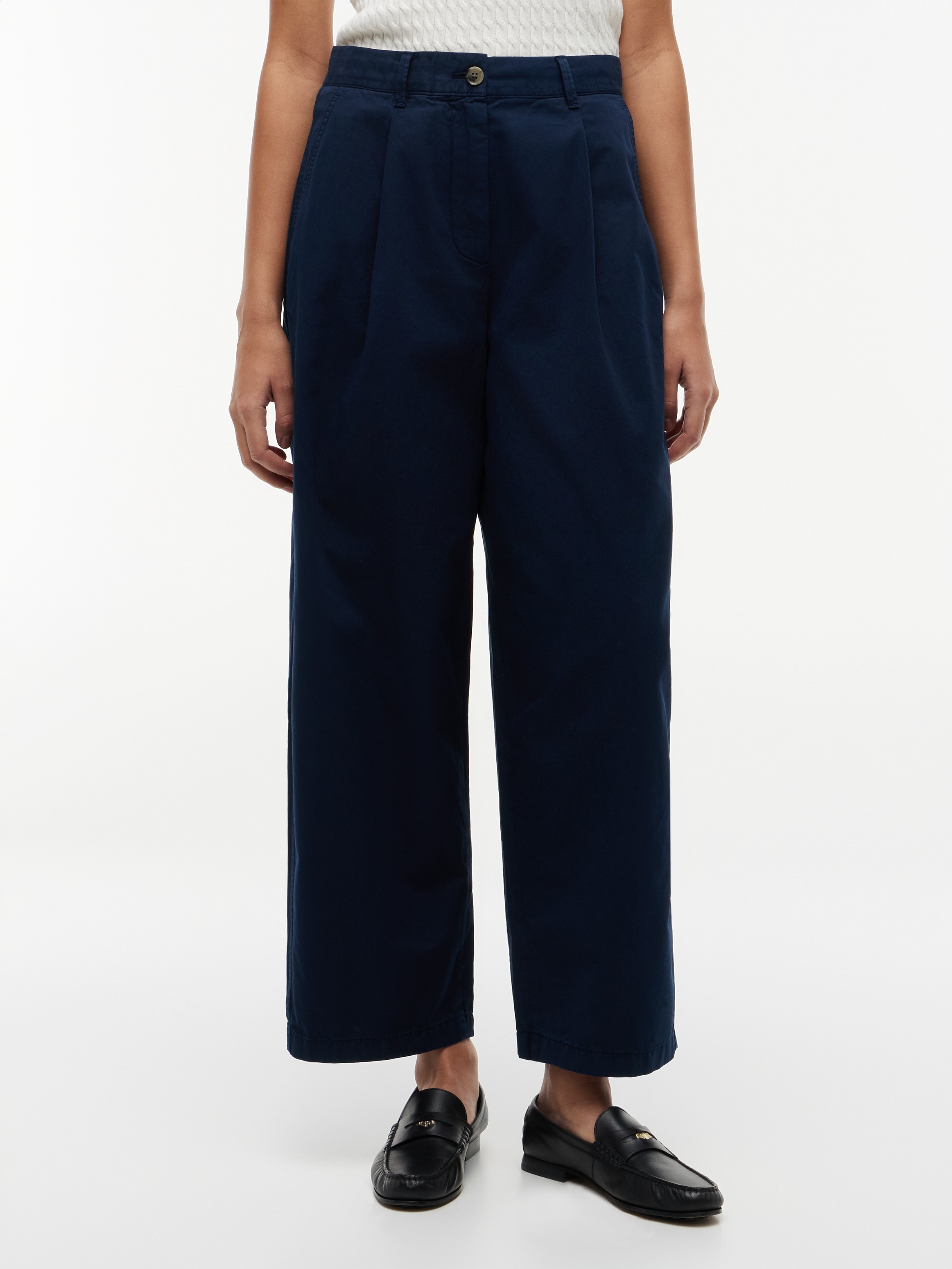 Image of Tommy Hilfiger Chinohose "COTTON BARREL CHINO" Baumwolle, Barrel Fit