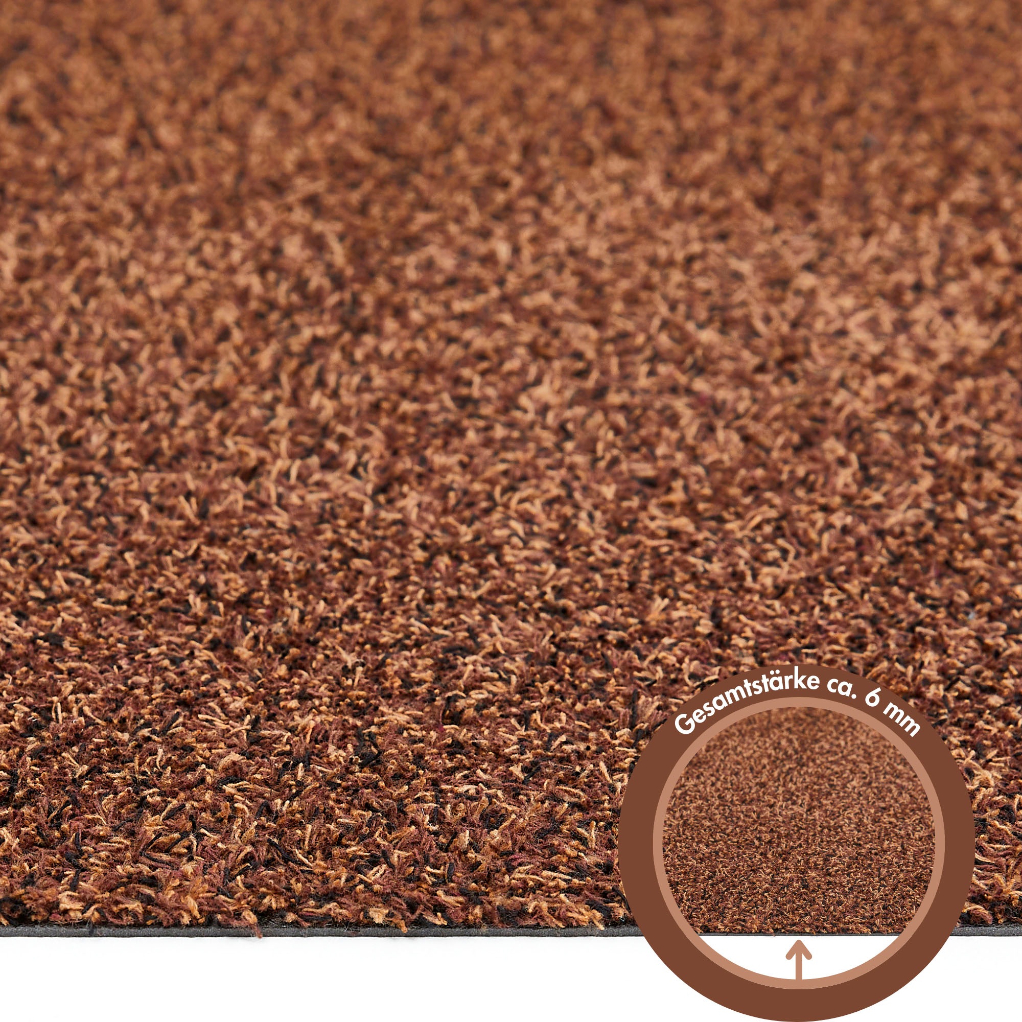 Andiamo Fussmatte »Samson, Made in Netherlands«, rechteckig, 6 mm Höhe, Schmutzfangmatte, waschbar, rutschhemmend, auch als 2er Set erhältlich