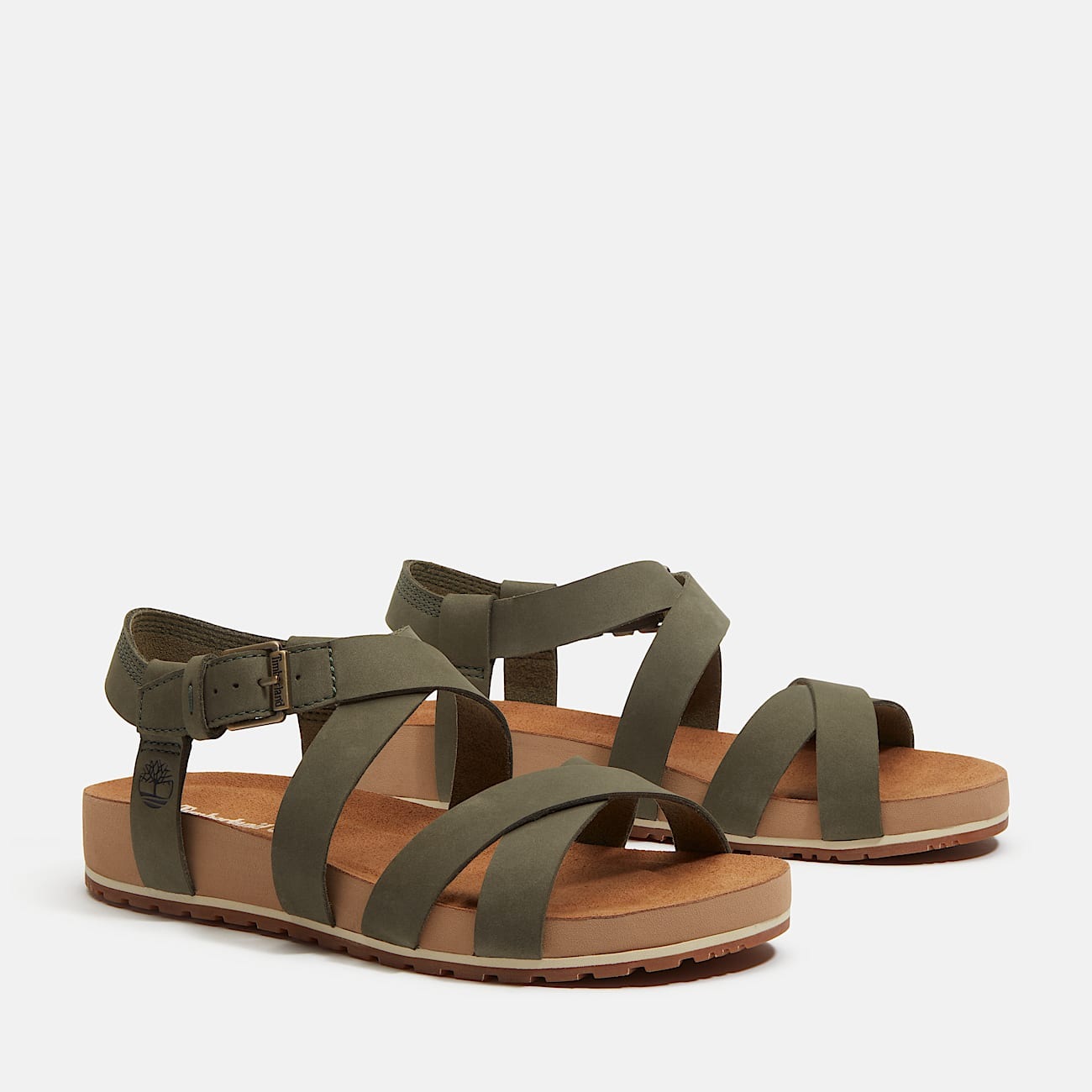 Image of Timberland Sandale "MALIBU WAVES BACKSTRAP SANDAL" aus Leder