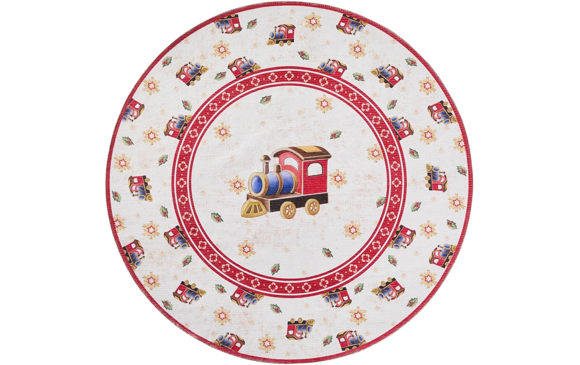 Image of Villeroy & Boch Designteppich "Christmas Train 160 cm"