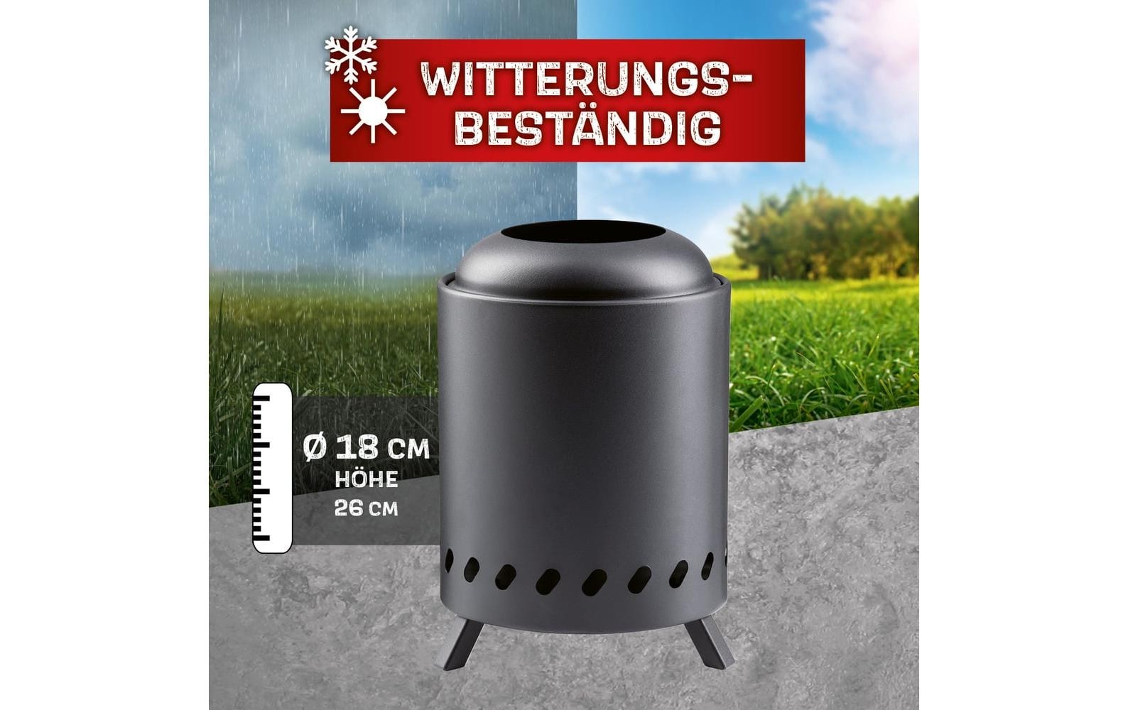 LANDMANN Panier à feu »raucharm – Ø 18 cm«