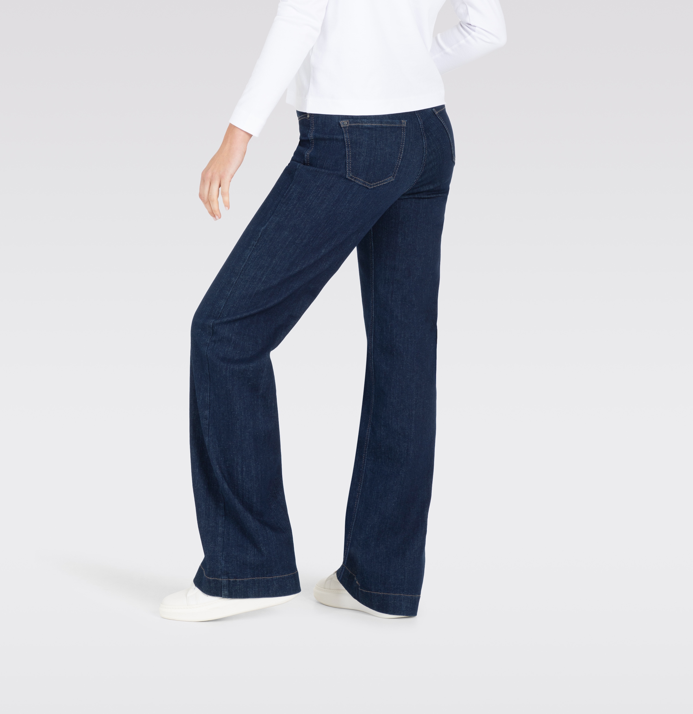 MAC Weite Jeans »Dream Wide authentic«, mit formendem Shaping-Effekt