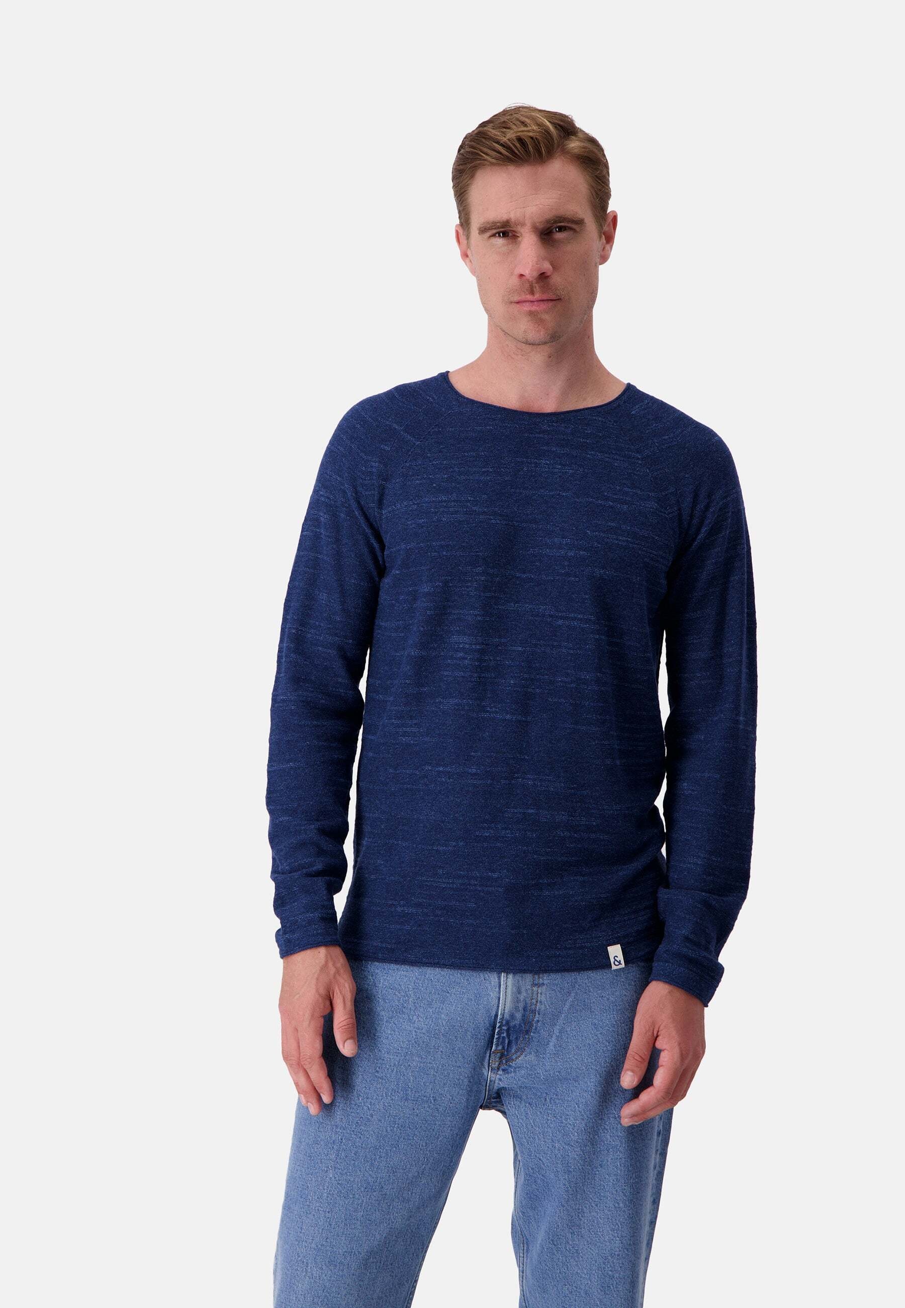 colours & sons Strickpullover »colours & sons Pullover Roundneck Slub«