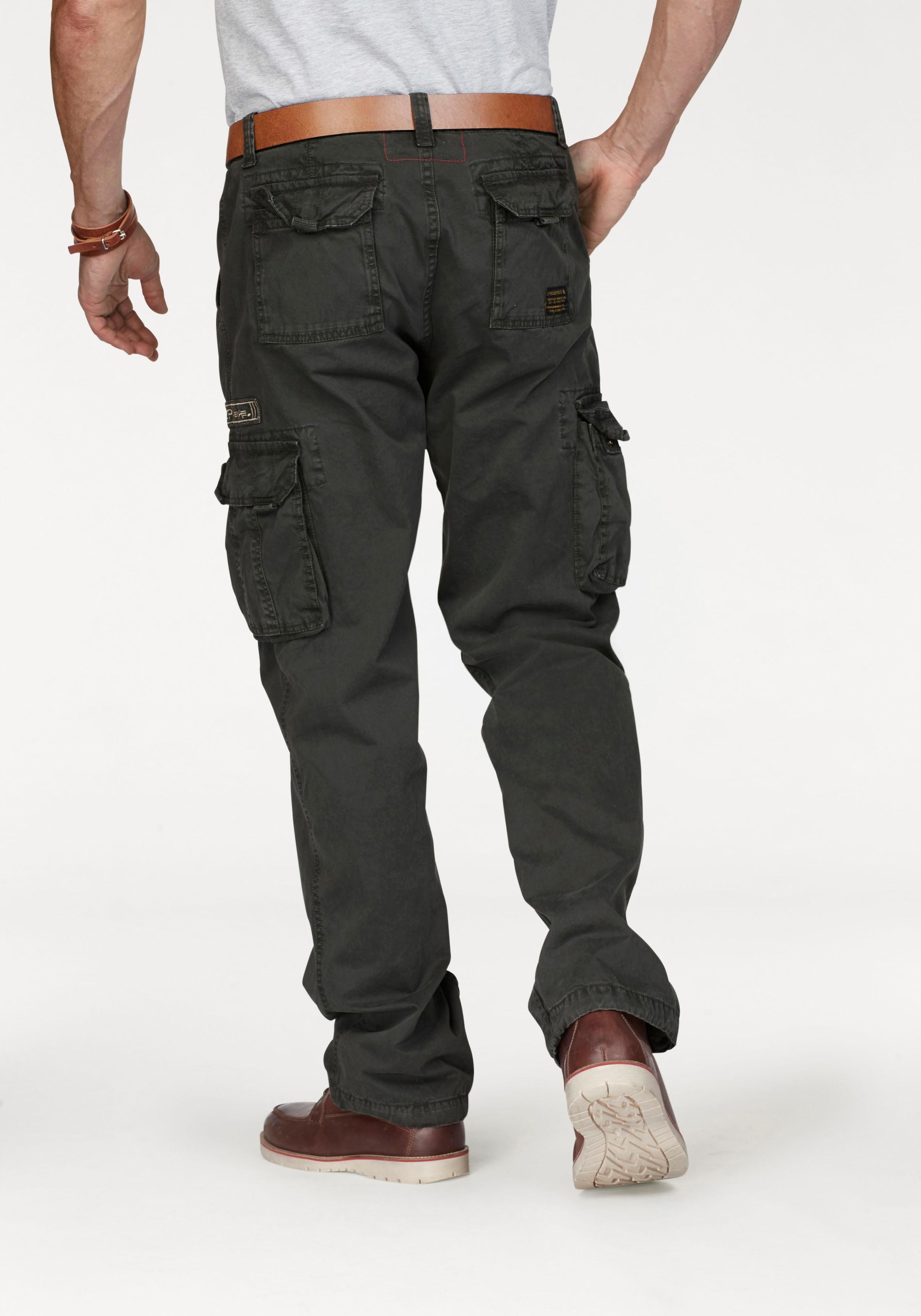 Alpha Industries Cargohose »Jet Pant«, mit seitlichen Cargotaschen und Kordelzug am Beinabschluss