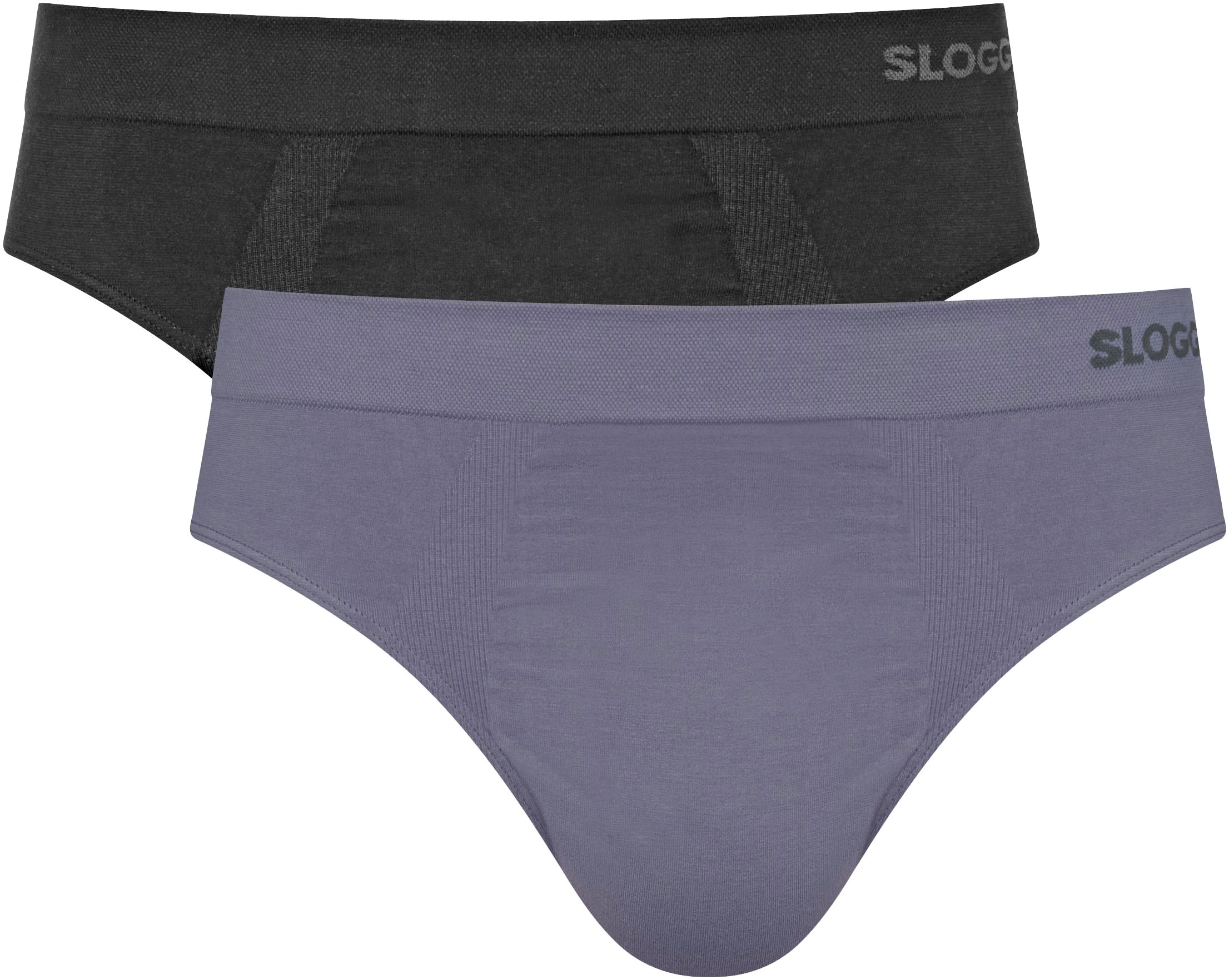 Image of sloggi Slip "men GO Smooth" 2er Pack, nahtlos, weich, ohne Eingriff, ohne störende Nähte