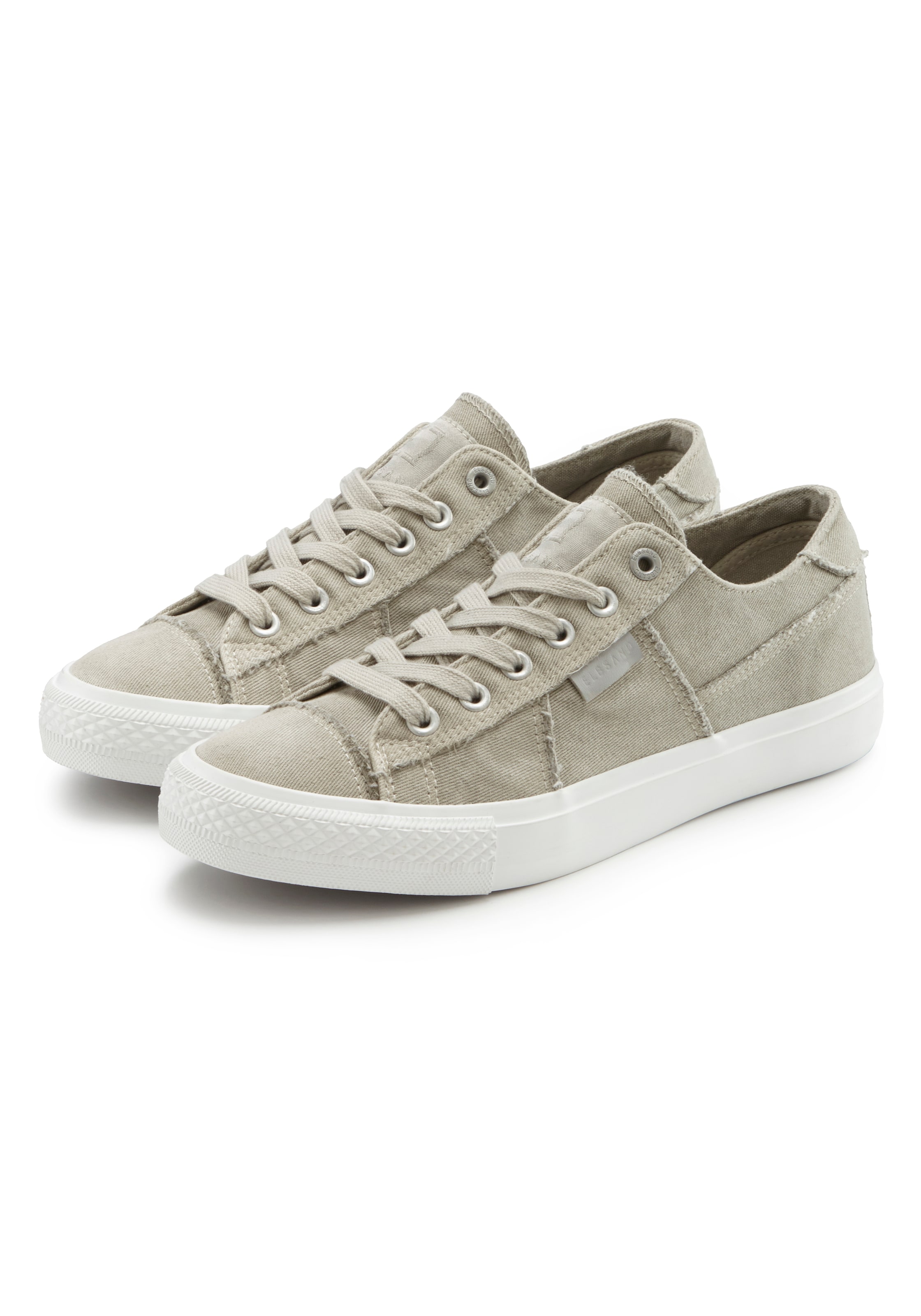 Elbsand Sneaker "Schnürschuh, Stoffschuhe, Textilschuhe, Turnschuh, Freizeitschuh" Schnürhalbschuh aus Textil in modernem Used-Look VEGAN