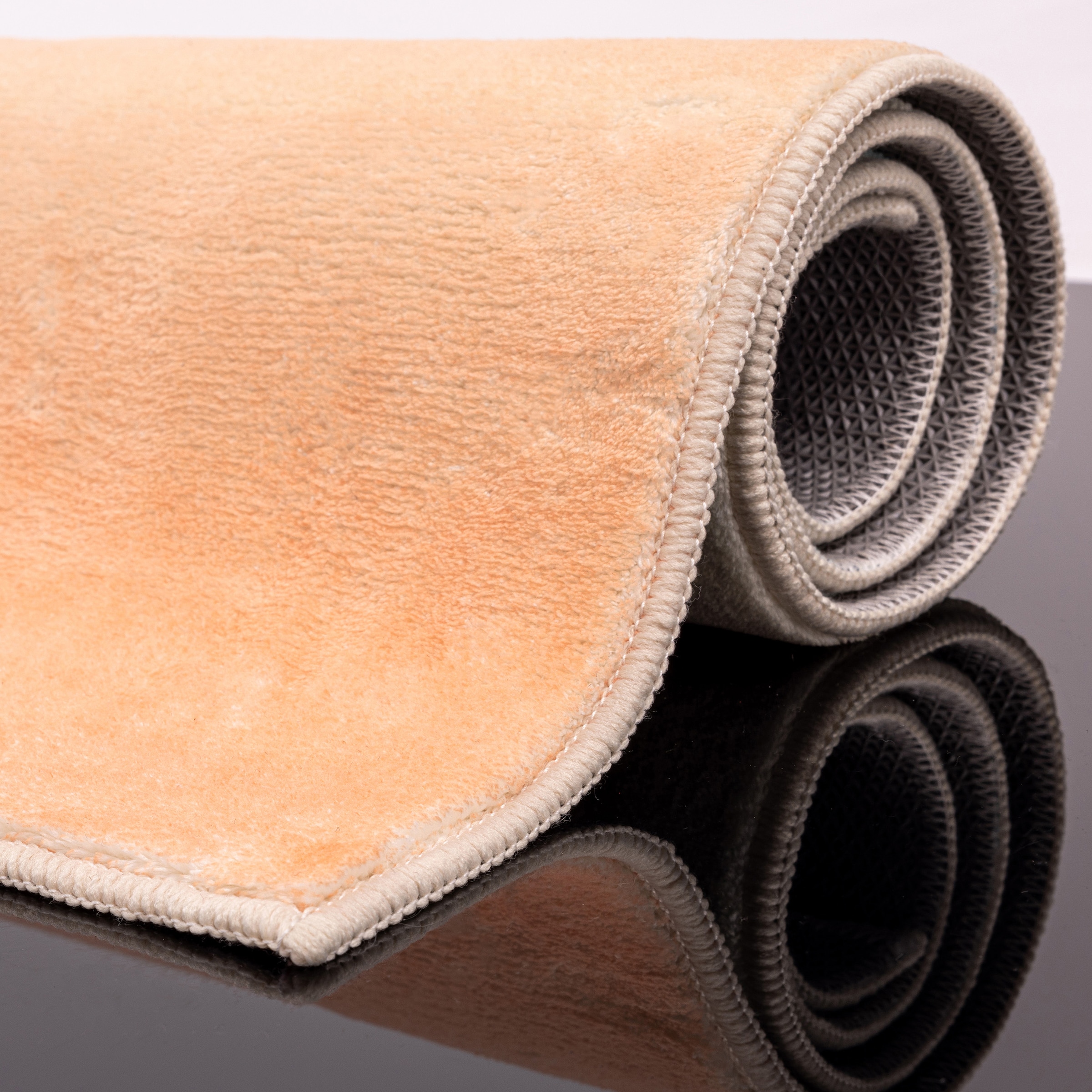 Gino Falcone Badematte »Ariella GF-152«, rutschhemmend beschichtet, fussbodenheizungsgeeignet, Badteppich, bedruckt, modernes Design, Farbverlauf, weich & kuschelig