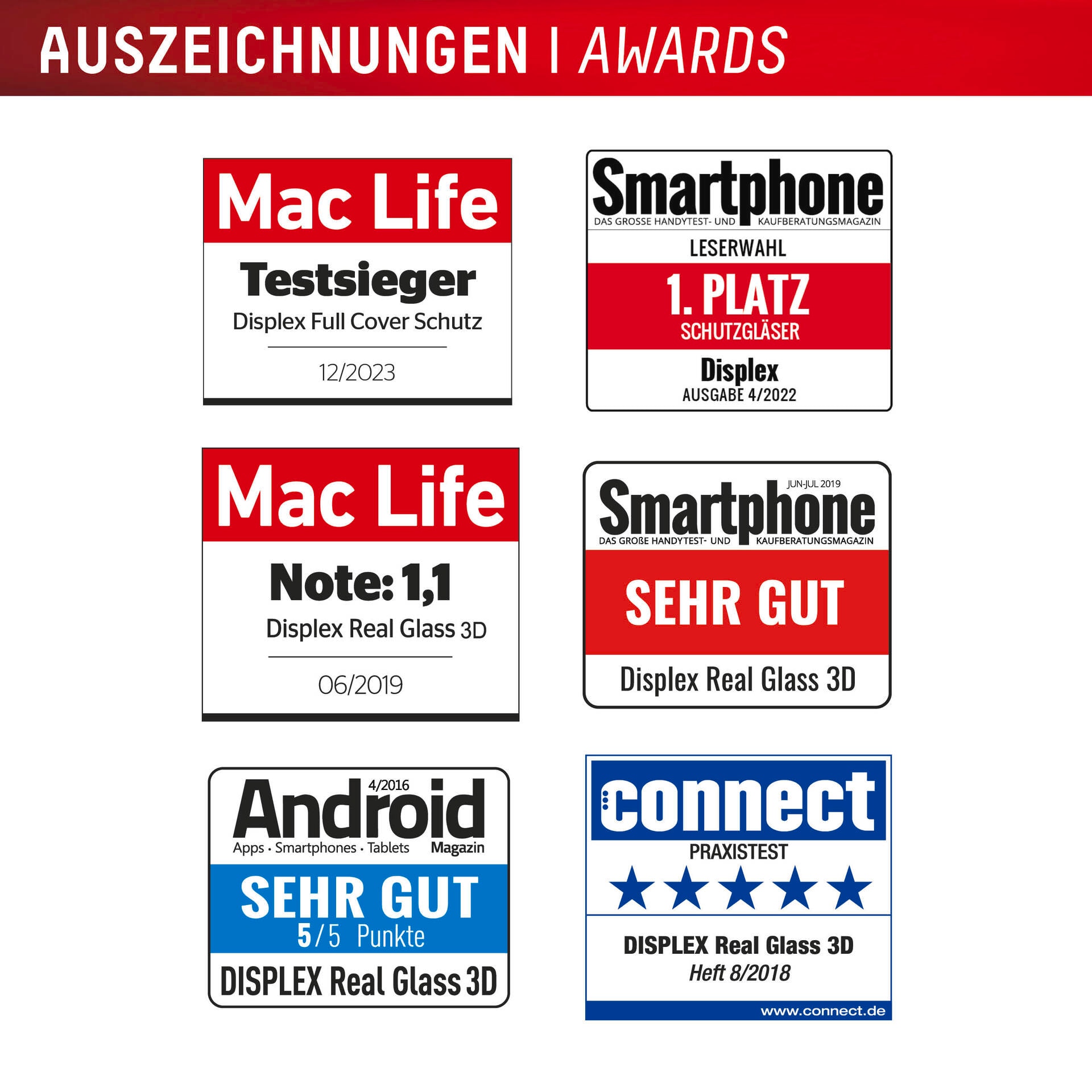 Displex Verre de protection d'écran »Premium Glass Screen Protector Full Cover« für Apple iPhone Air Displayschutzfolie, Schutzfolie, Bildschirmschutz, kratz- & stossfest