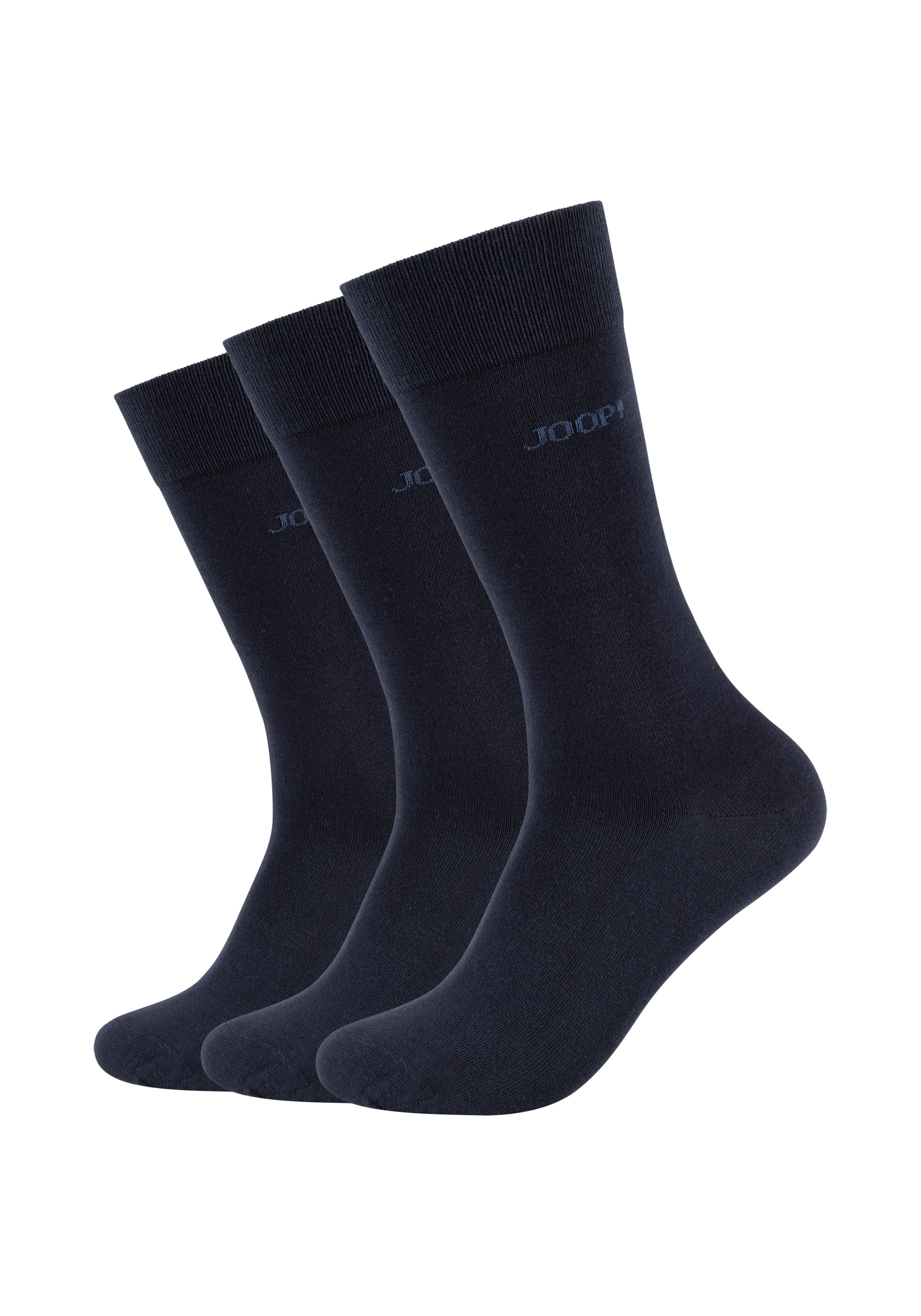 Image of JOOP Socken 2 Paar, mit handgekettelter Zehennaht, aus gekämmter Baumwolle