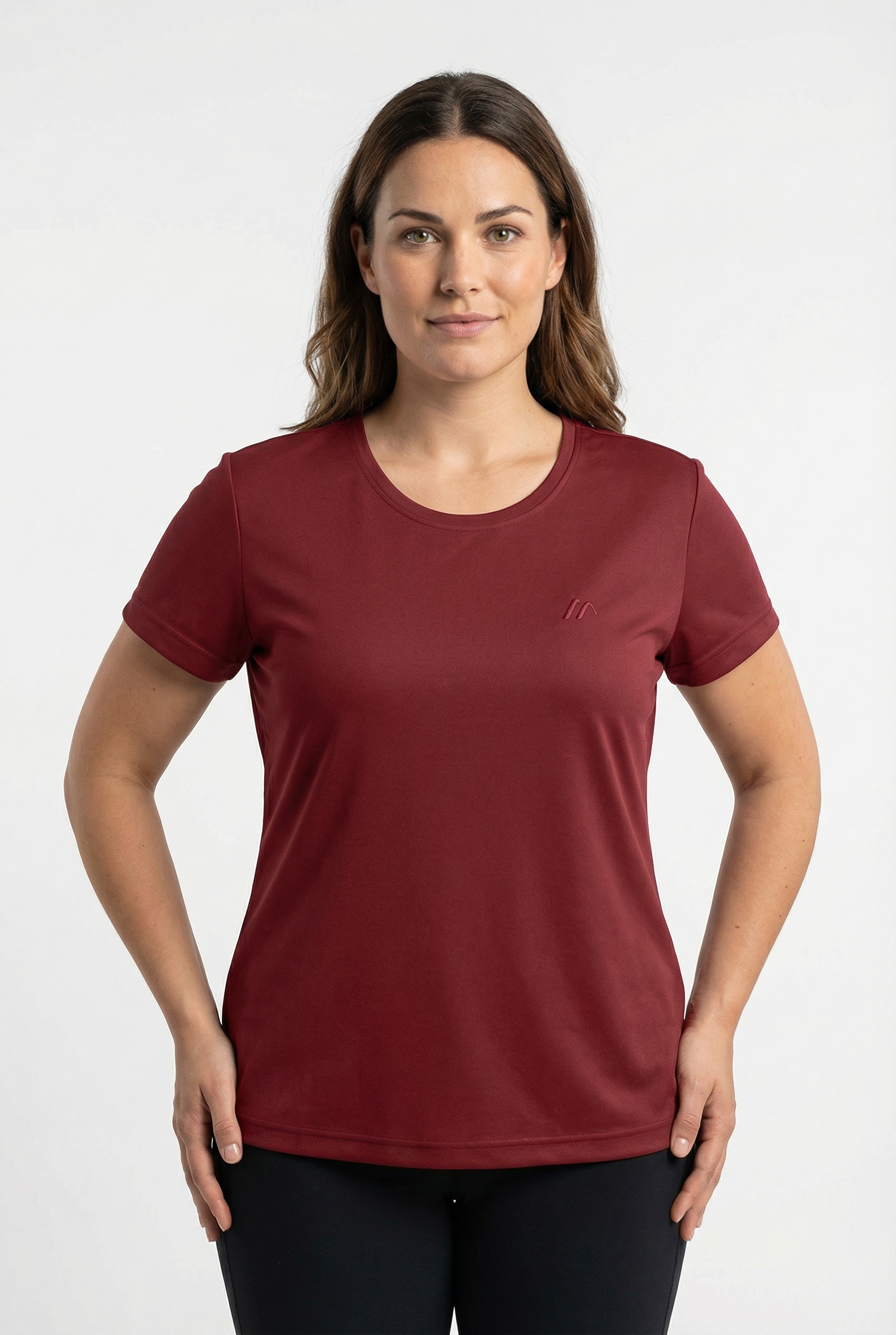 Image of Maier Sports T-Shirt "Da-Shirt 1/2 Arm Waltraud H/S" für sportliche Aktivitäten geeignet, mit 1/2-Arm