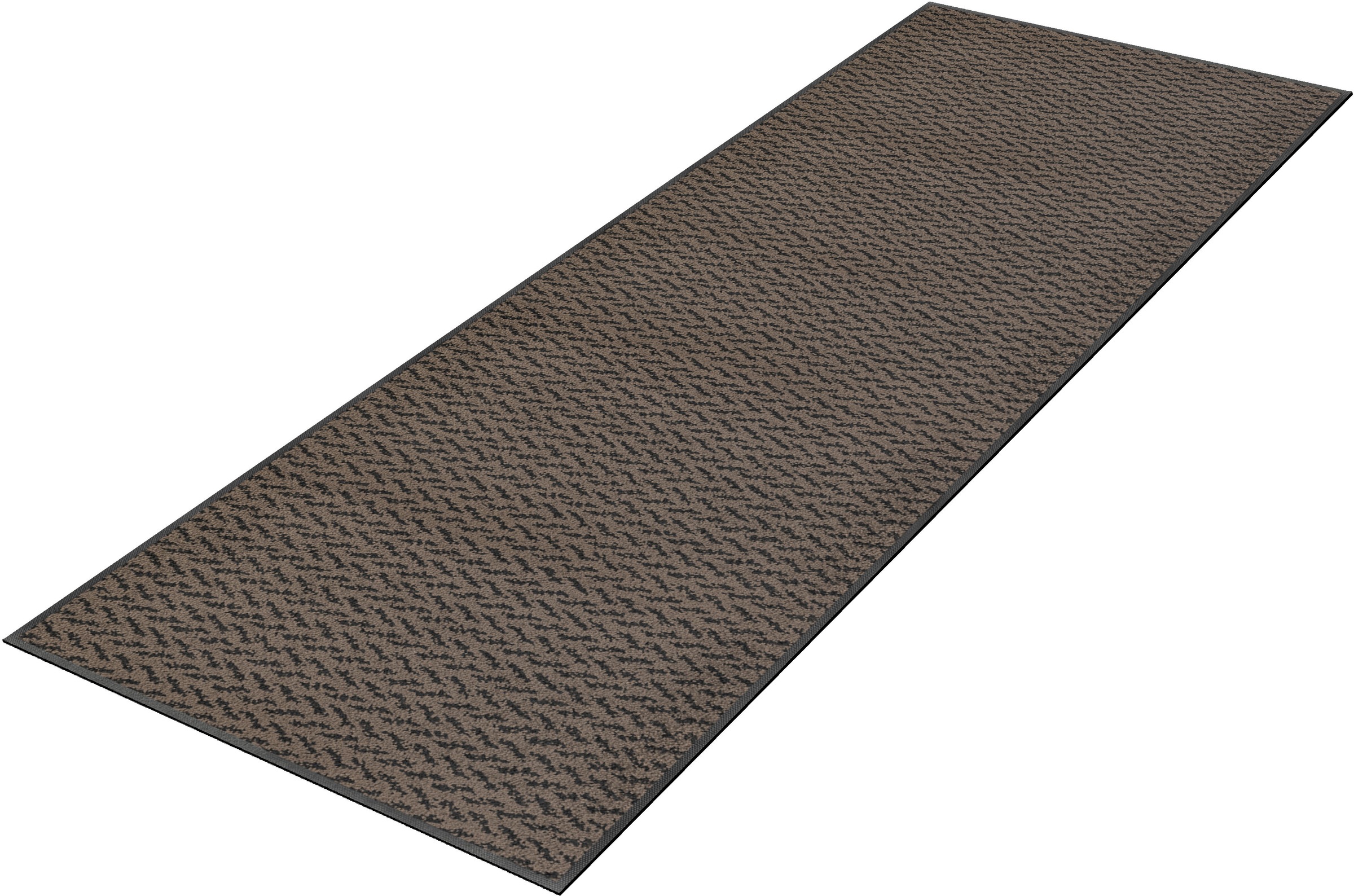 Image of wash+dry by Kleen-Tex Läufer »Duo Mocha«, rechteckig, 9 mm Höhe, Schmutzfangläufer, rutschhemmend, In- und Outdoor geeignet, waschbar, ideal in Diele & Flur bei Ackermann Versand Schweiz