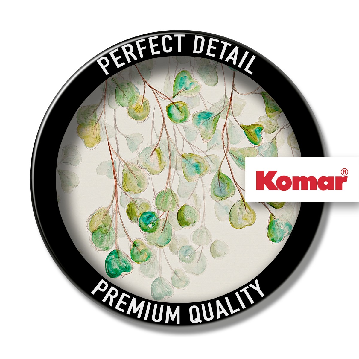 Komar Fototapete »Komar Vlies Fototapete - Douche de Feuilles - Grösse 300 x 250 cm«, bedruckt
