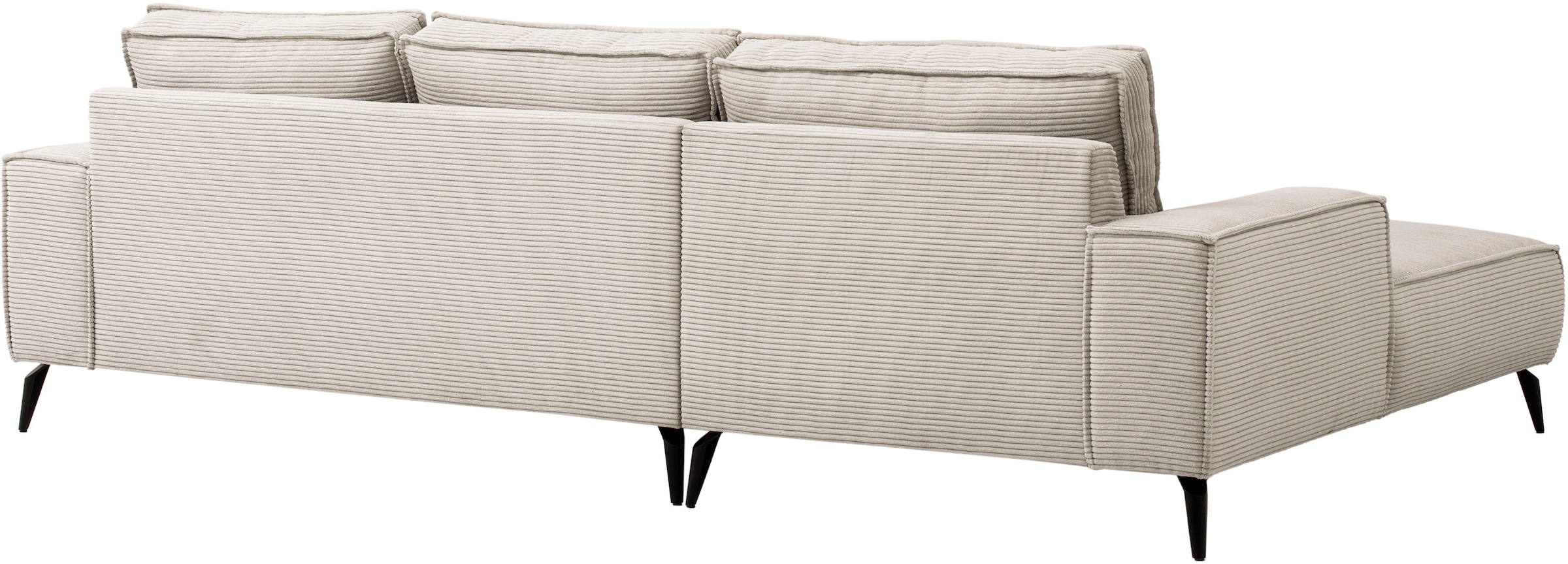 andas Sitzgruppe »TVINNU, Polsterecke L-Form, Schlaffunktion, mit Hocker«, (Set, 2 tlg.), stellbar zum Schlafsofa (Krokodilverbinder)