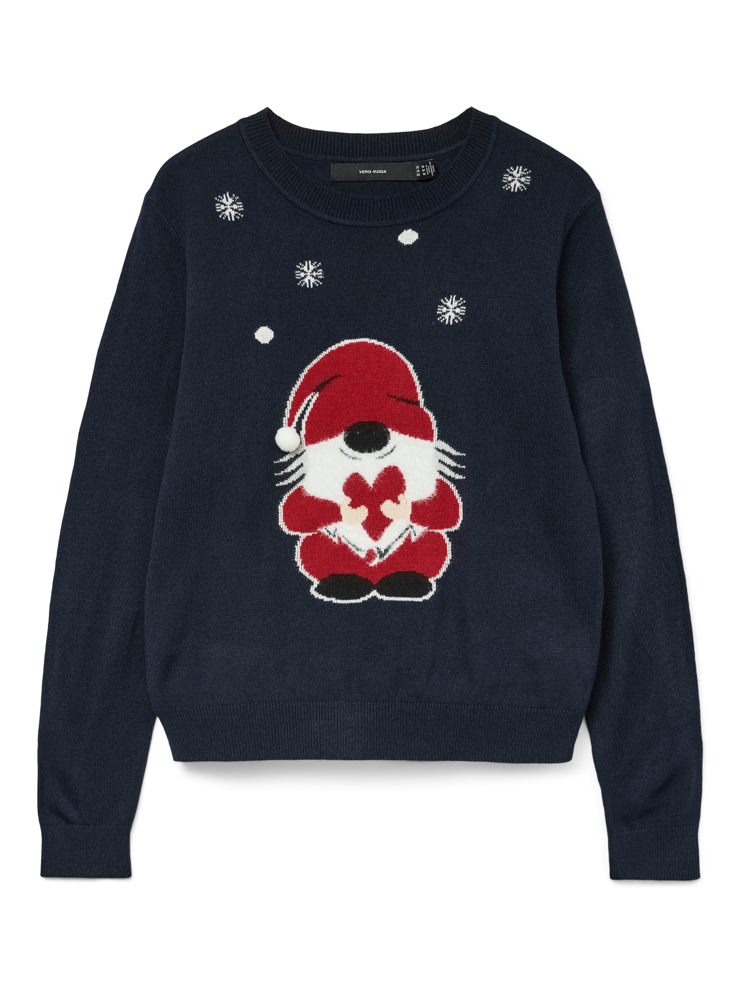 Image of Vero Moda Weihnachtspullover "VMCUTE LS O-NECK PULLOVER XMAS BOX"