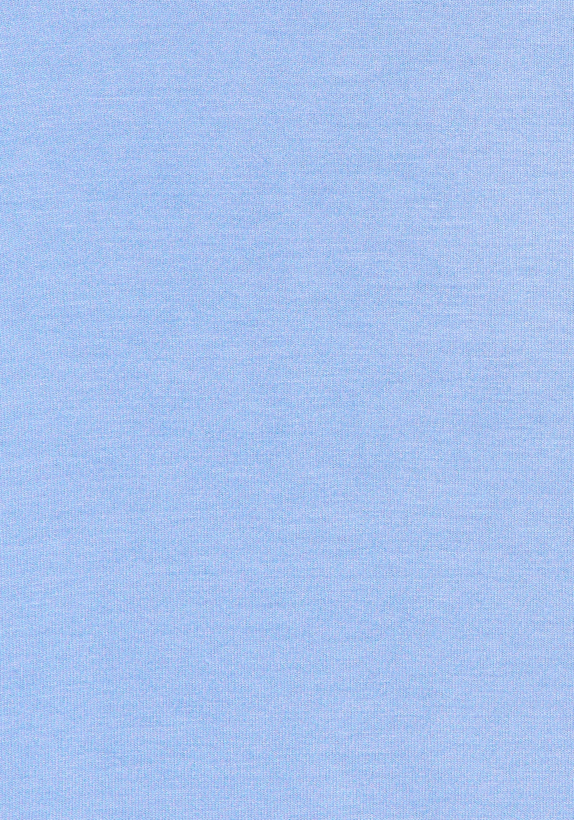 s.Oliver Pyjamaoberteil mit kleiner Kontrast-Paspel