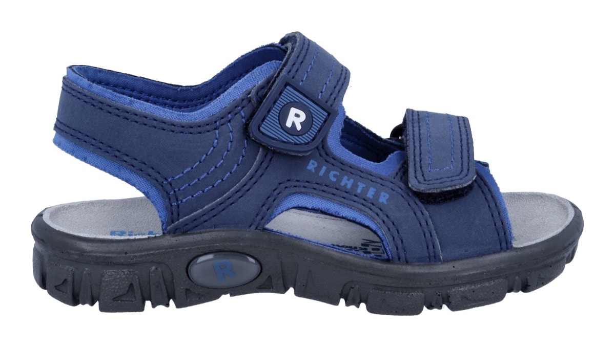 Richter Sandale »Adventure«  Sandale, chaussure d'été, gabarit de taille à télécharger, avec WMS