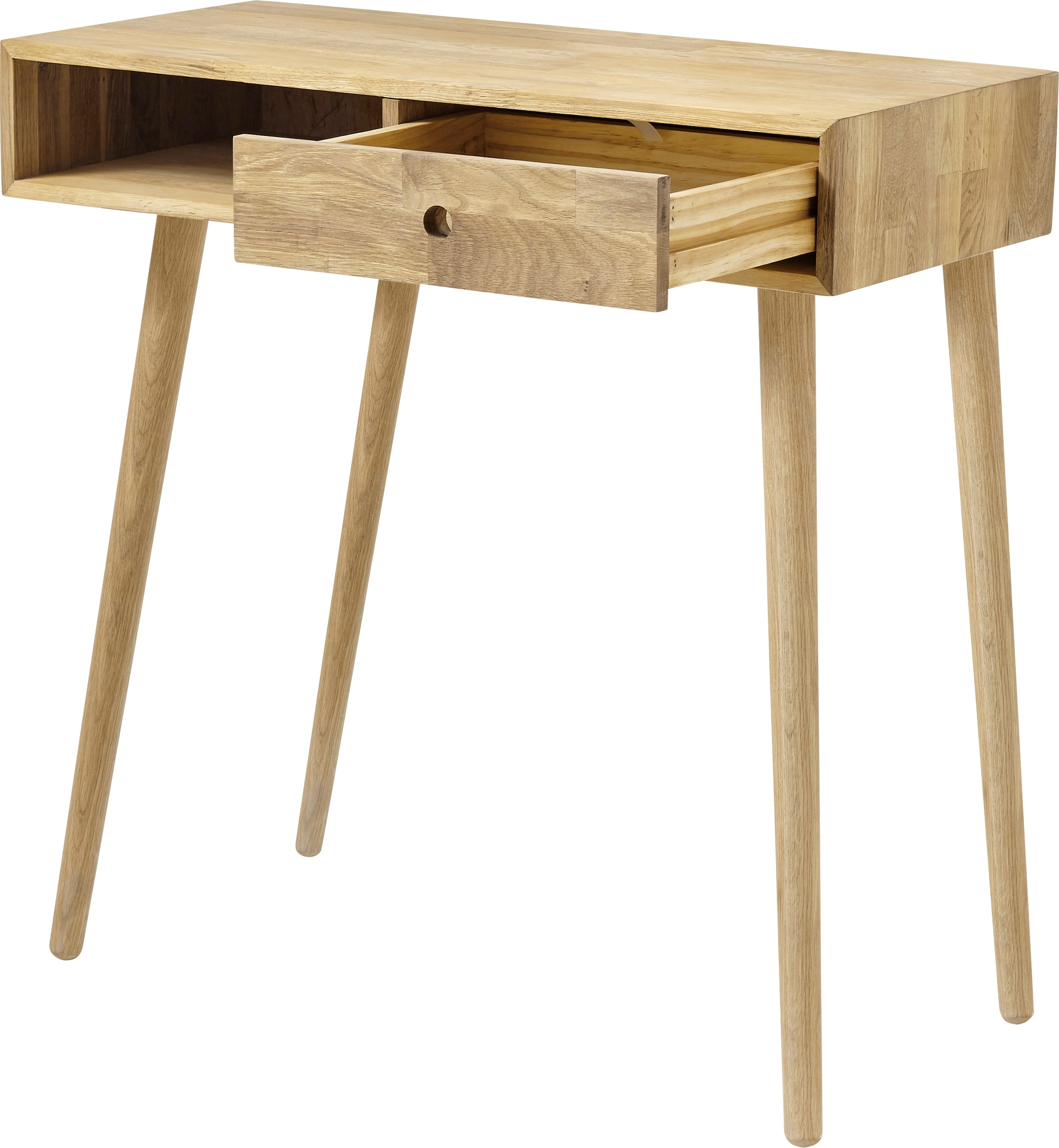 MCA furniture Konsole »Agra«, Eiche Massivholz mit Schublade bequem kaufen