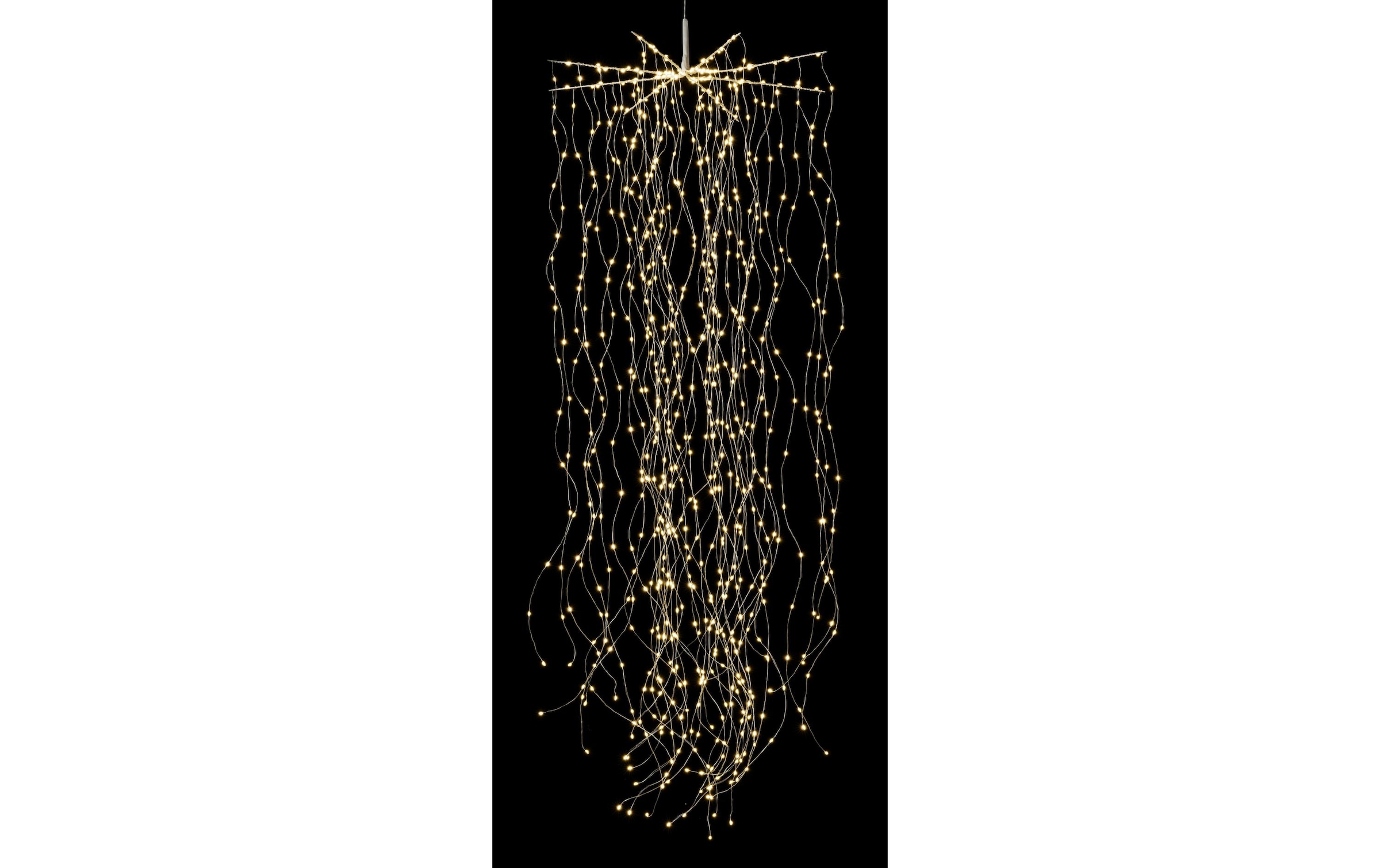 LED-Lichterkette »Angel Hair Waterfall 1.5 m, Silberfarben«