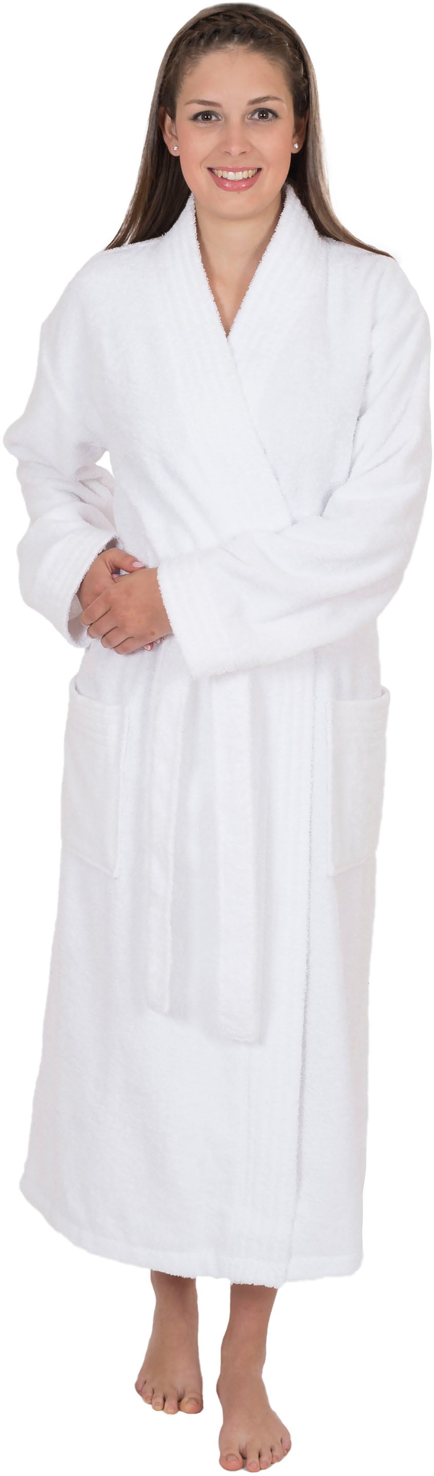Image of Wewo fashion Unisex-Bademantel "3002" 1 Stk. klassisch elegant