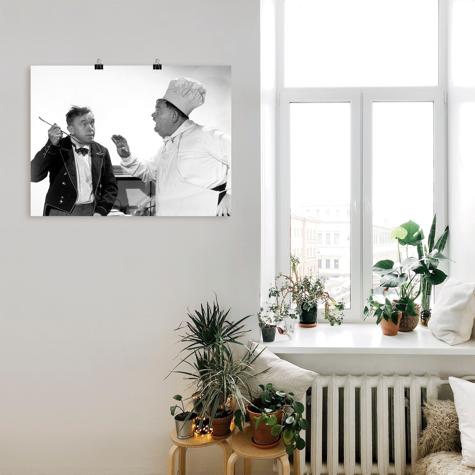 Artland Wandbild »Die Leibköche seiner Majestät, 1944« Stars 1 Stk. tlg. als Leinwandbild, Poster in verschied. Grössen