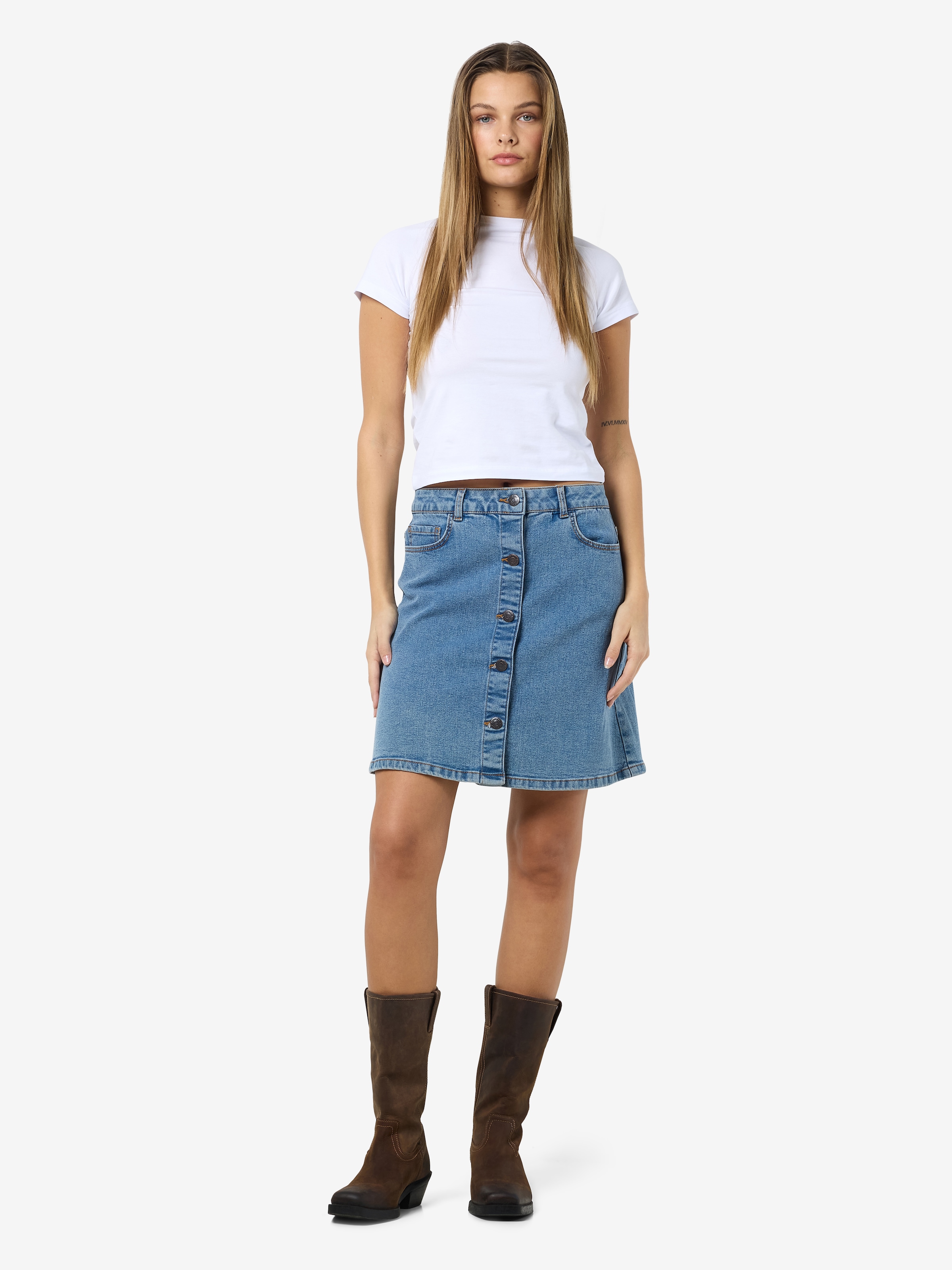 Noisy may Jeansrock »NMRONNIE NW A SHAPE SKIRT VI375LB NOOS«