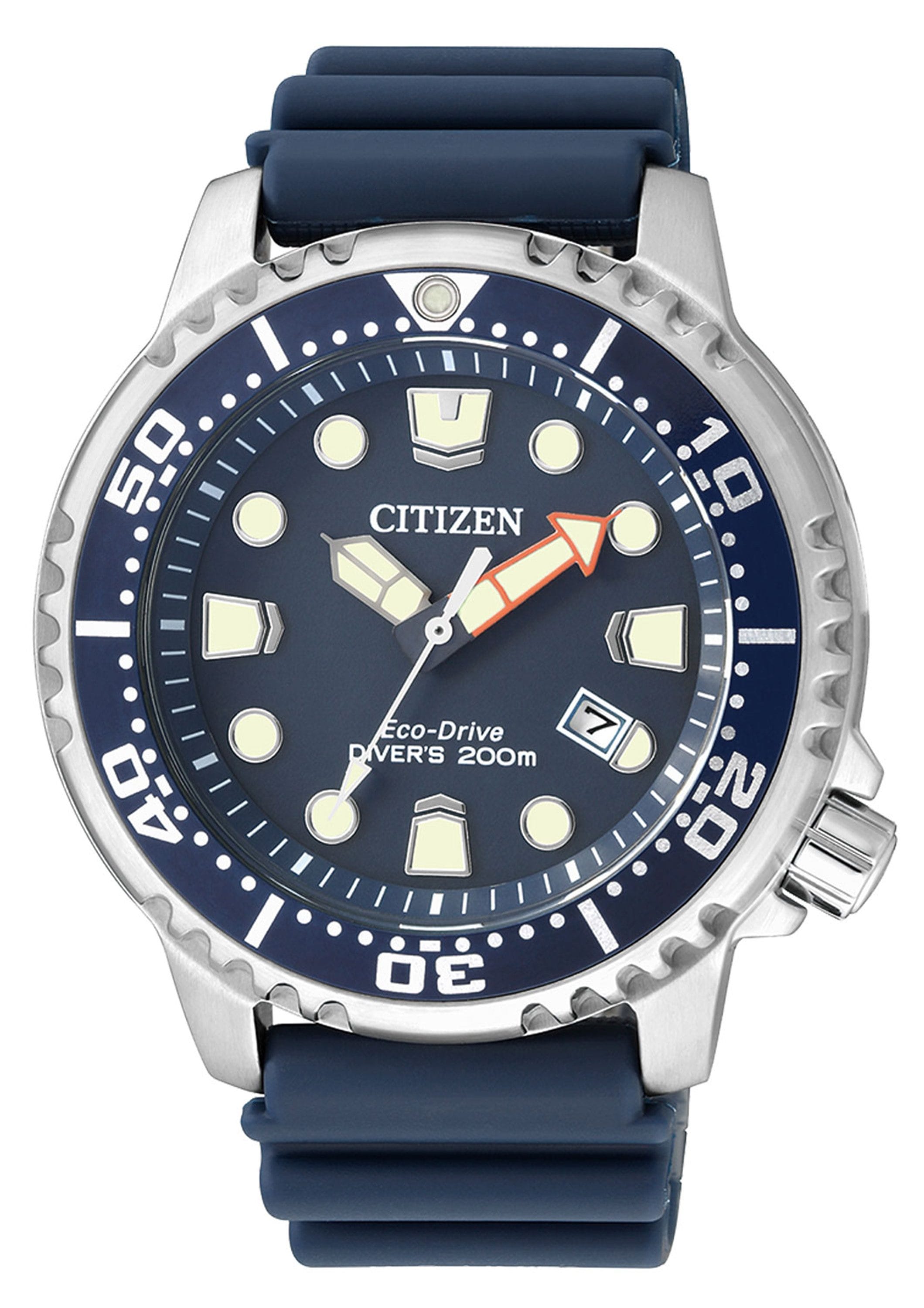 Image of Citizen Taucheruhr "Blue Ocean" Armbanduhr, Herrenuhr, Damenuhr, Solar, bis 20 bar wasserdicht