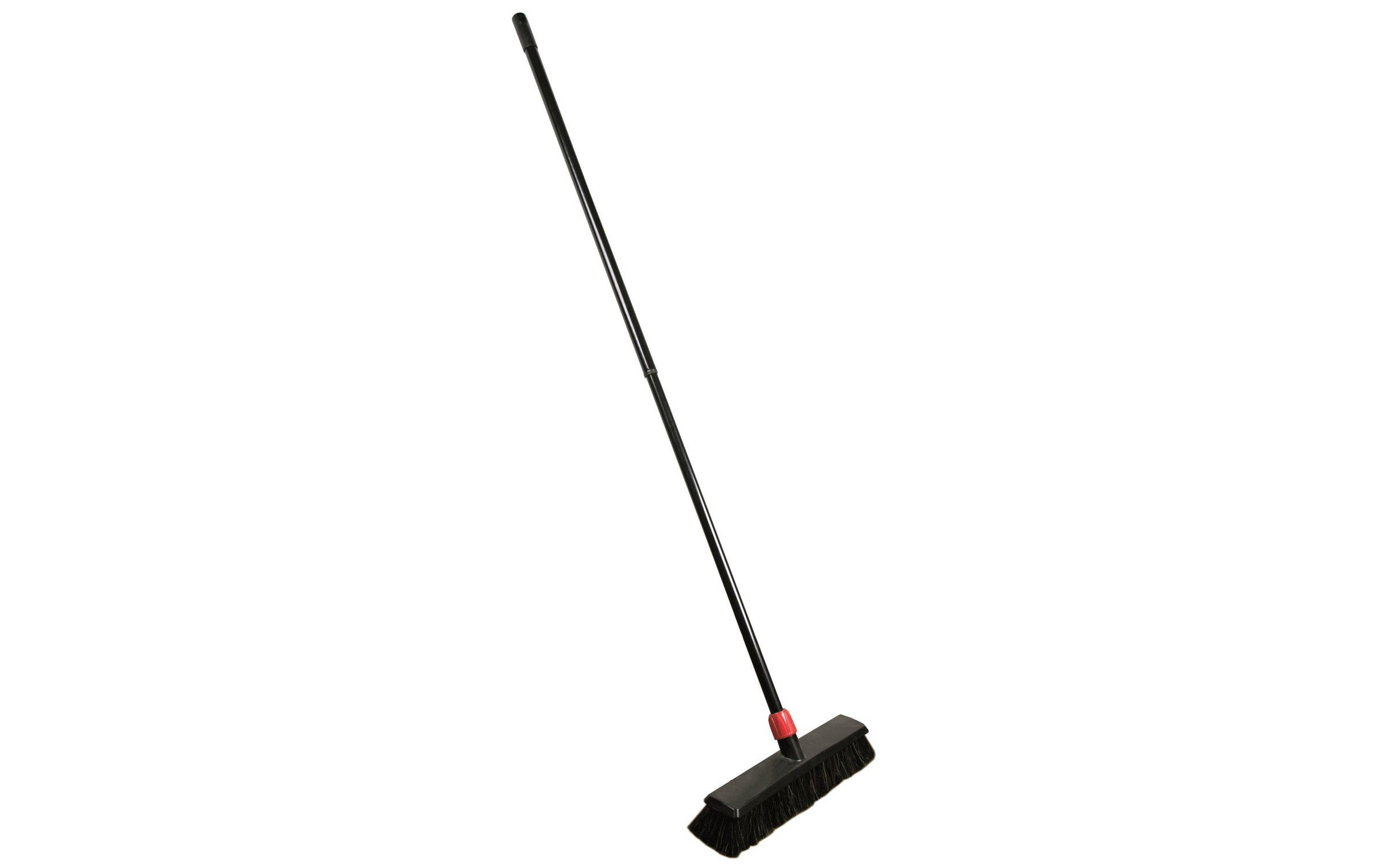 Image of Kehrgarnitur "Edi Baur Heavy duty mit Teleskopstiel Schwarz" aus Polypropylen