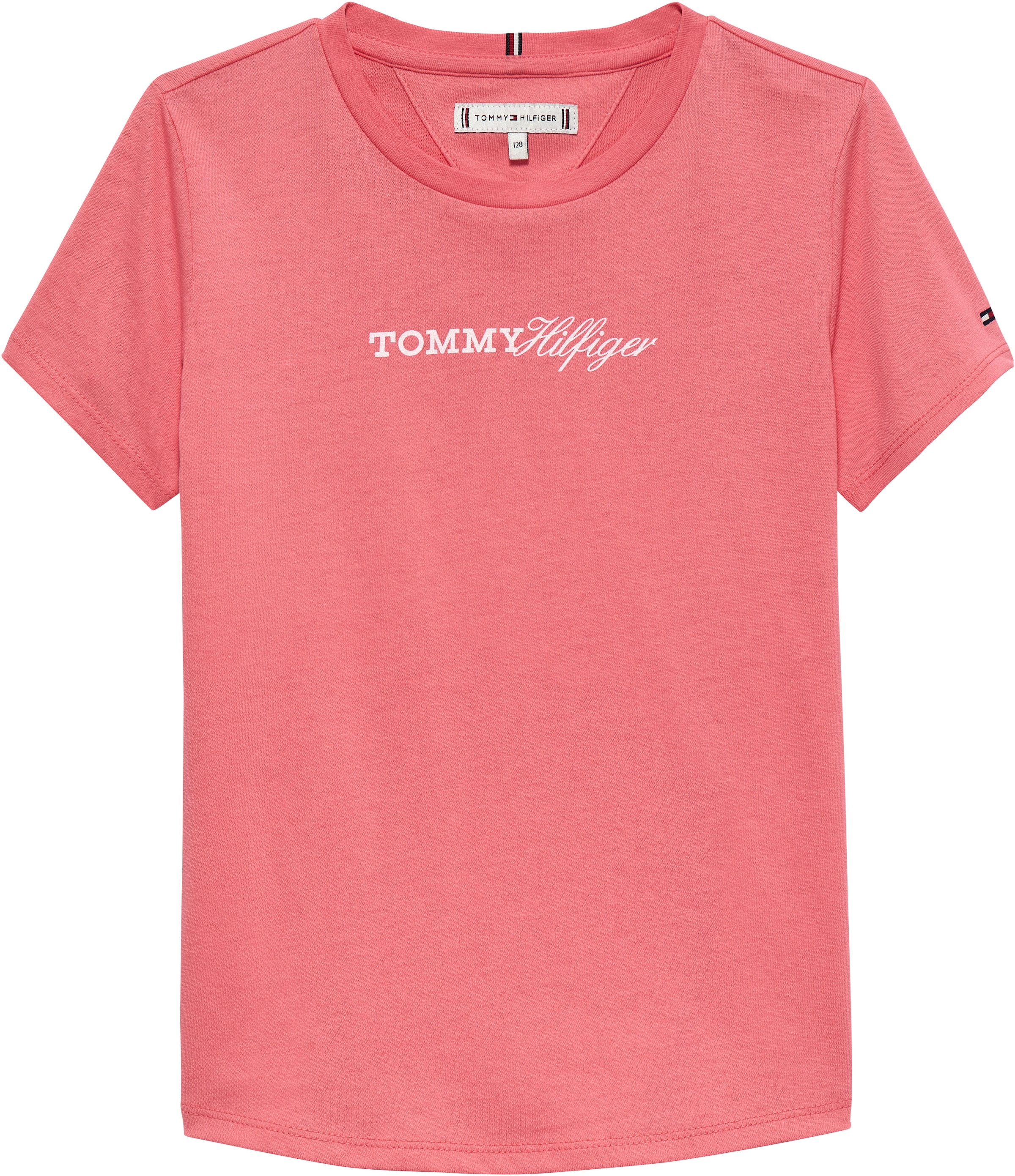Tommy Hilfiger T-shirt »TOMMY SCRIPT TEE SS« Kinder bis 16 Jahre, regular fit