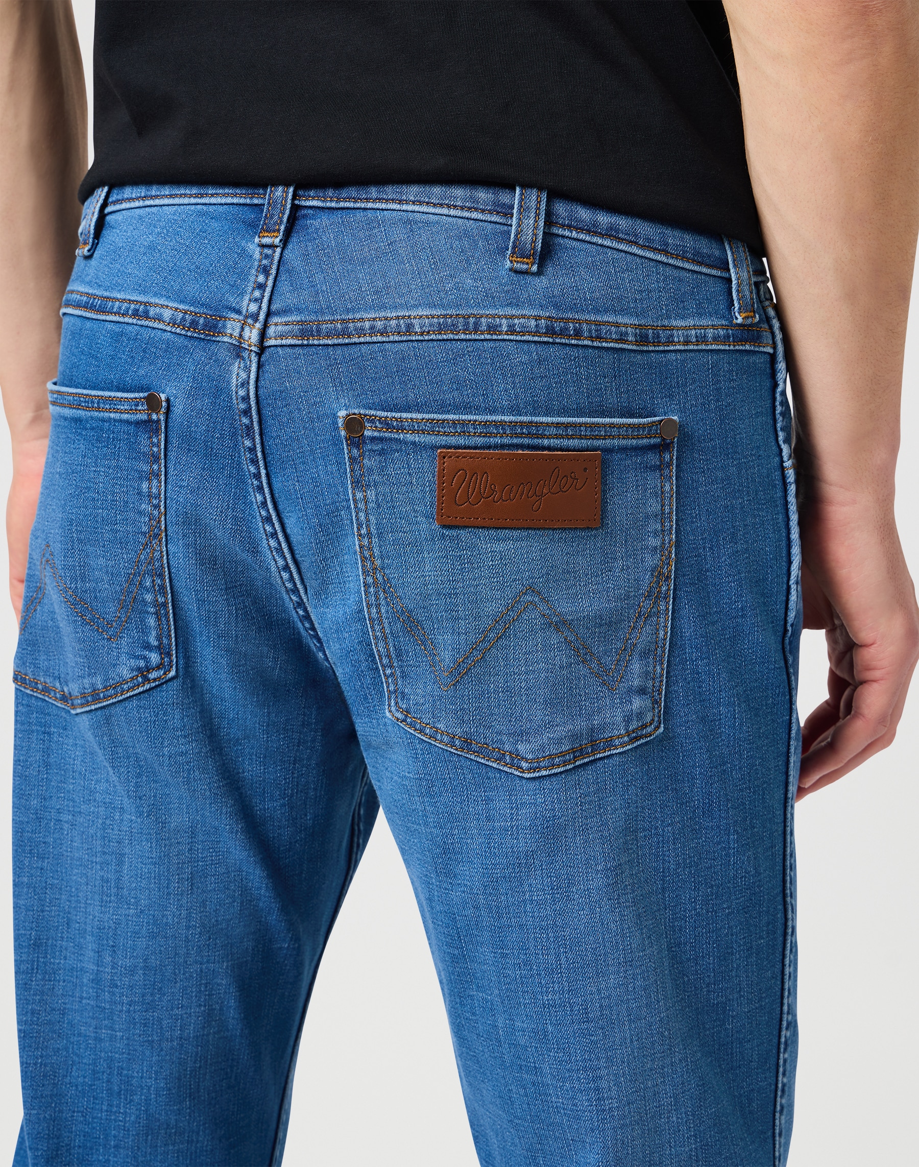 Wrangler Straight-Jeans »GREENSBORO« Regular Straight fit