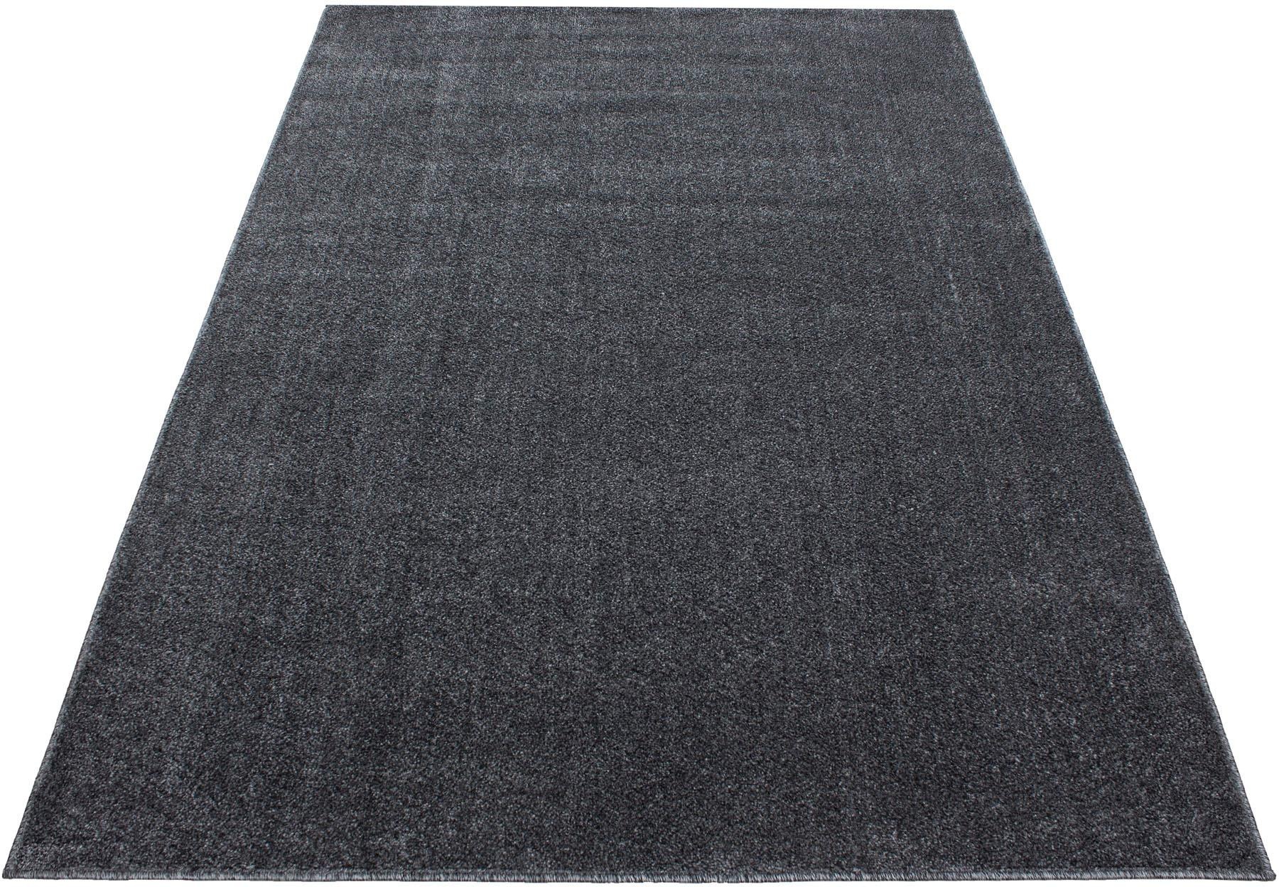 Ayyildiz Teppiche Teppich »ATA«, rechteckig, 10 mm Höhe, Kurzflor, uni, grosse Farbauswahl, robust, auch als Läufer und in rund
