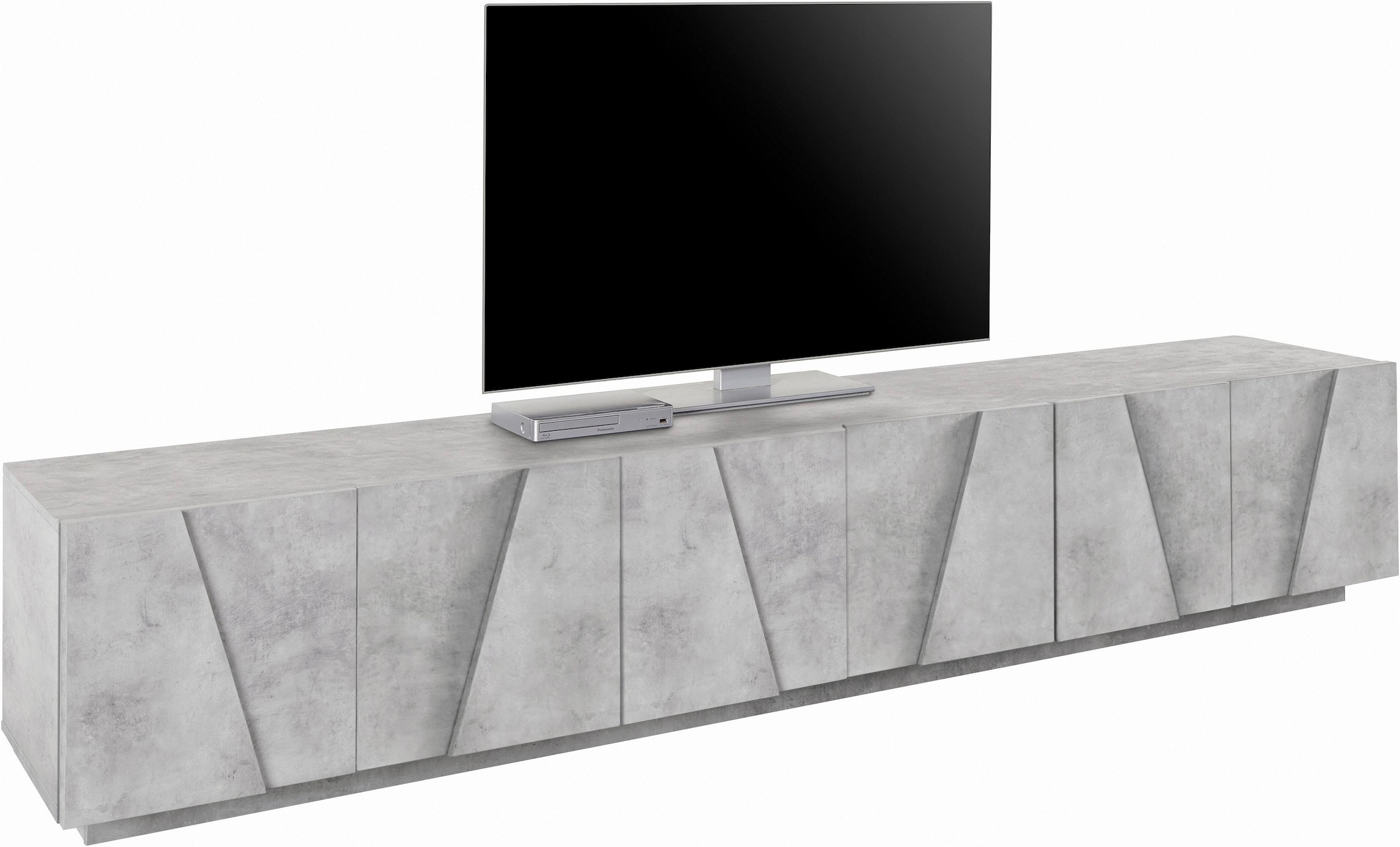 Image of Home affaire Lowboard "PING, TV-Board, TV-Band, TV-Kommode" mit 6 Türen, Breite 243,8 cm