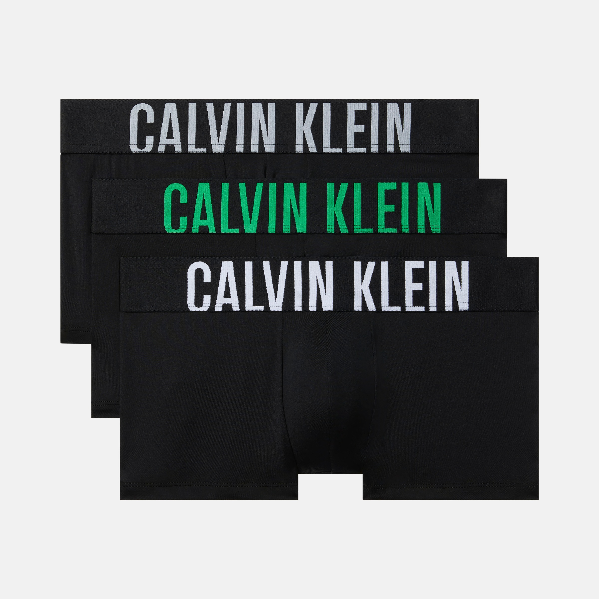 Calvin Klein Underwear Trunk »LOW RISE TRUNK 3PK« Packung, 3er-Pack, 3 Stk. mit Logobund