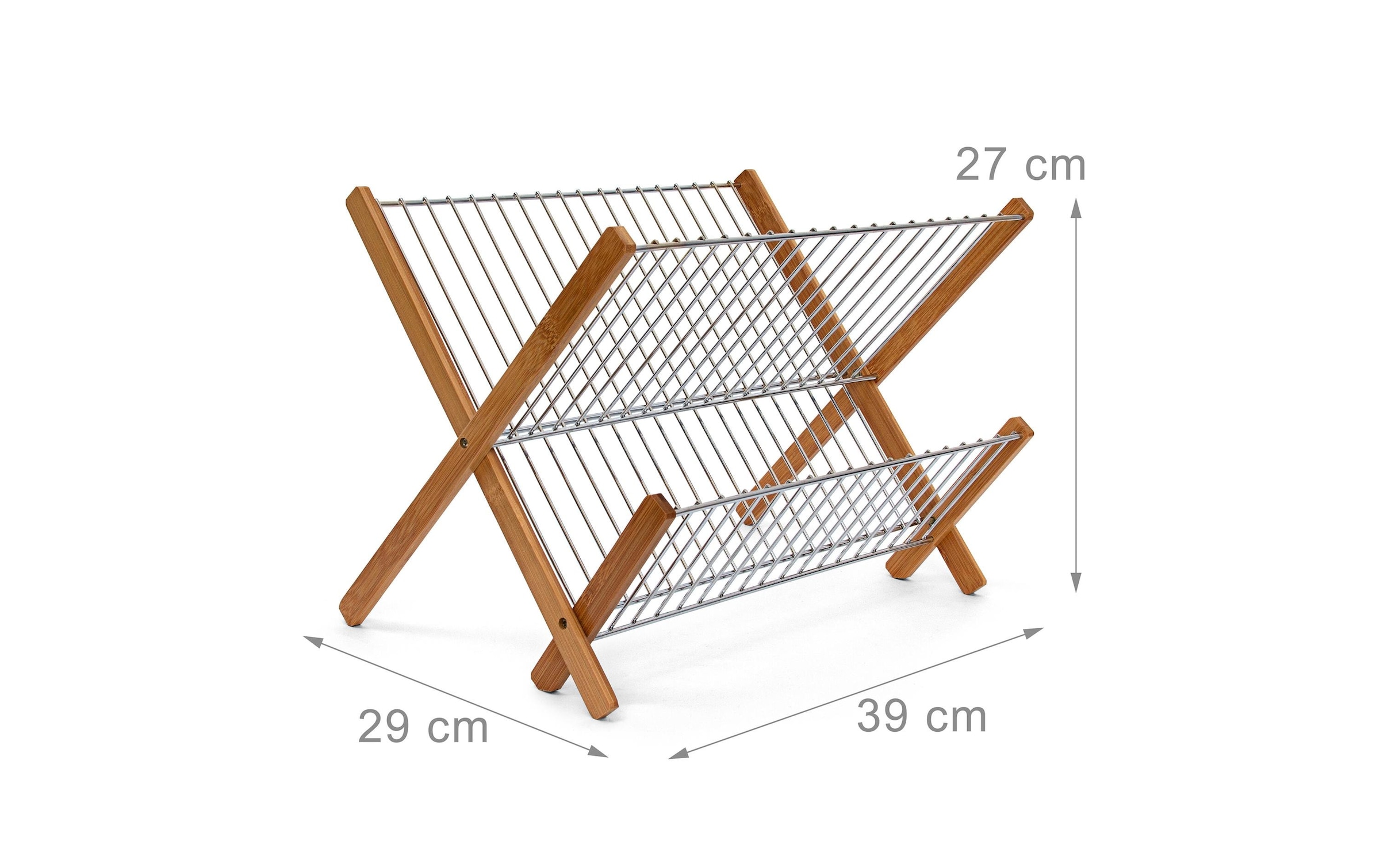 Image of relaxdays Geschirrständer "CROSS"