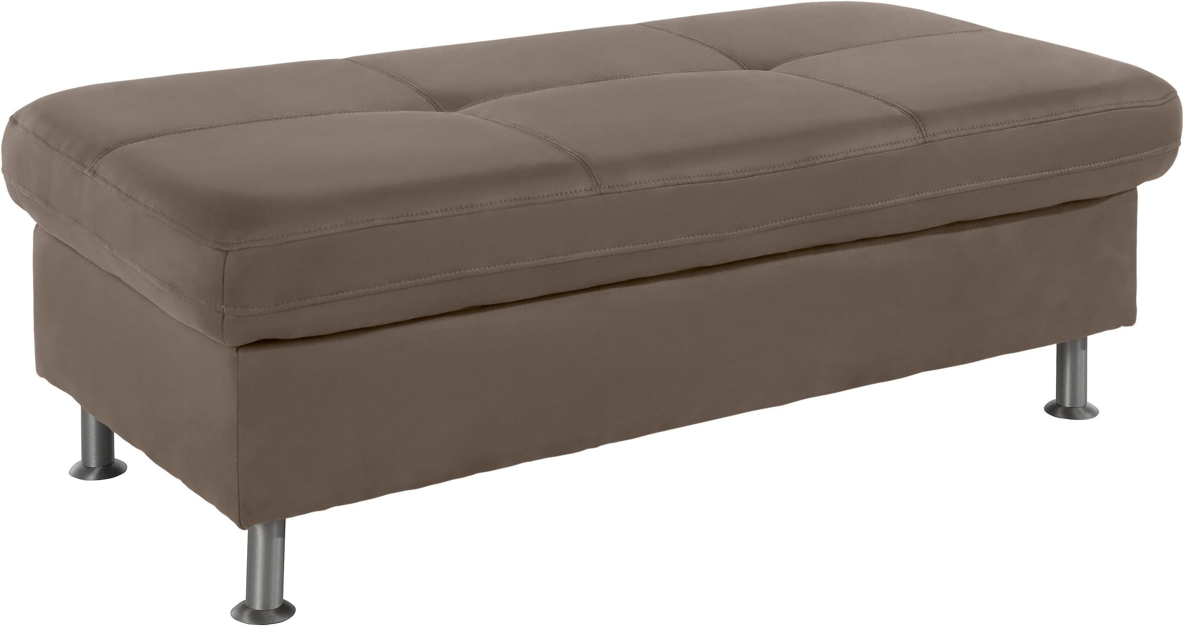 exxpo - sofa fashion Hocker »Maretto Bankhocker mit tollem Sitzkomfort«, praktisches Staufach unter der Sitzfläche