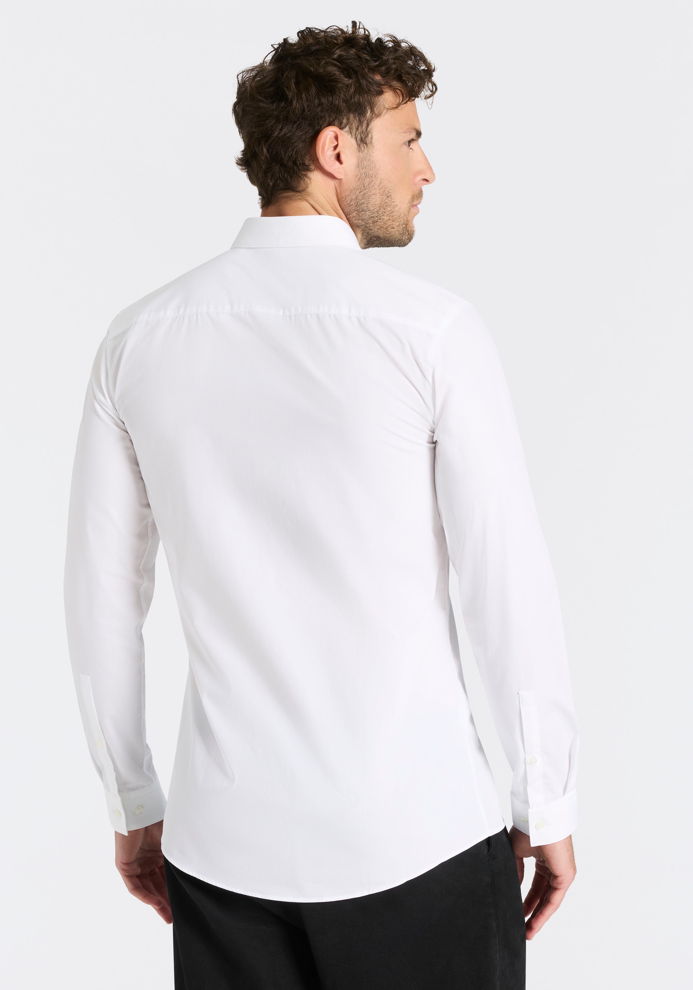 HUGO Chemise d'affaires »Erondo« Cutaway-Kragen, Extra slim fit, bügelleichte Qualität
