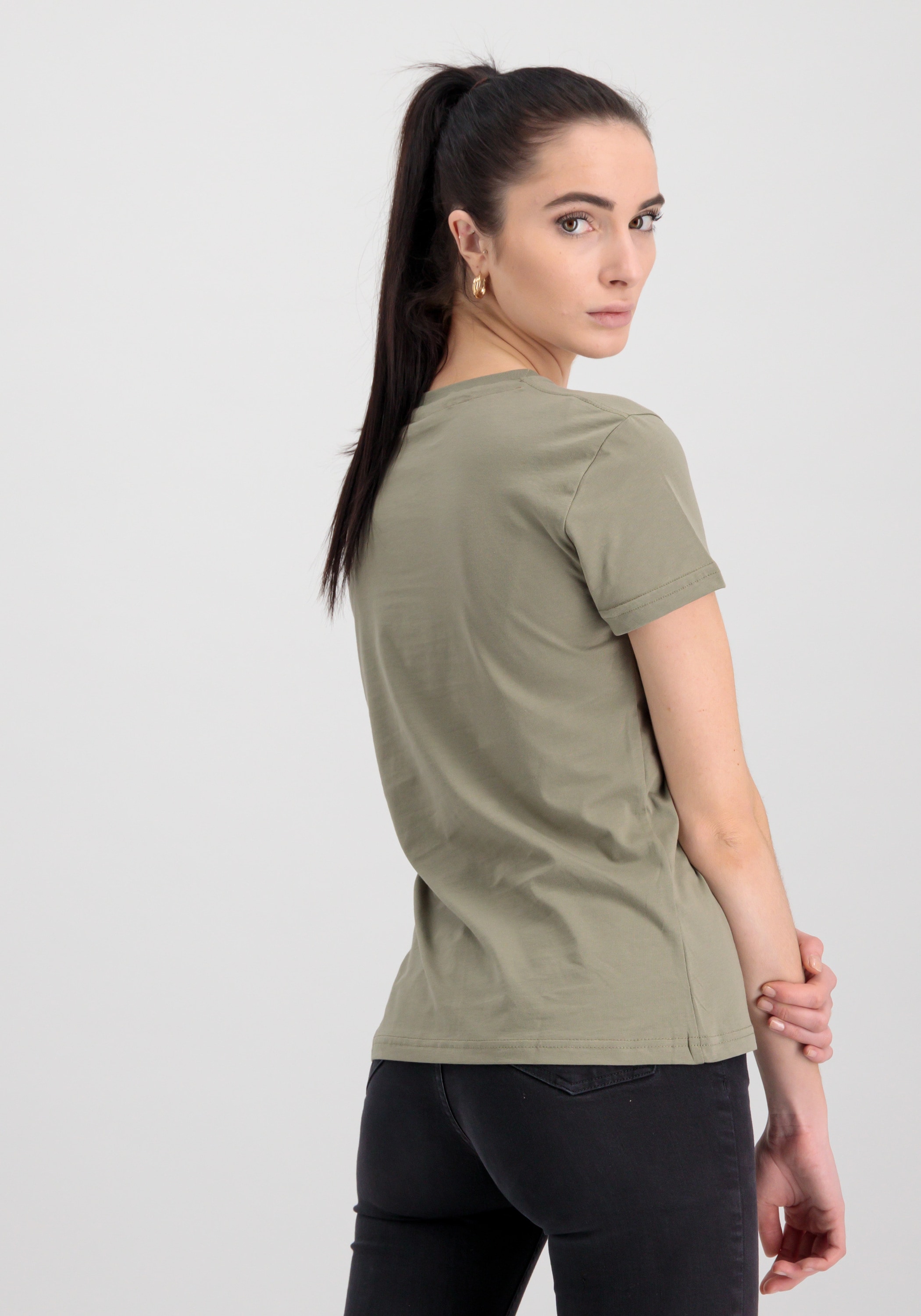 Alpha Industries T-Shirt »Alpha Industries Women - T-Shirts New Basic T-Shirt BL W«