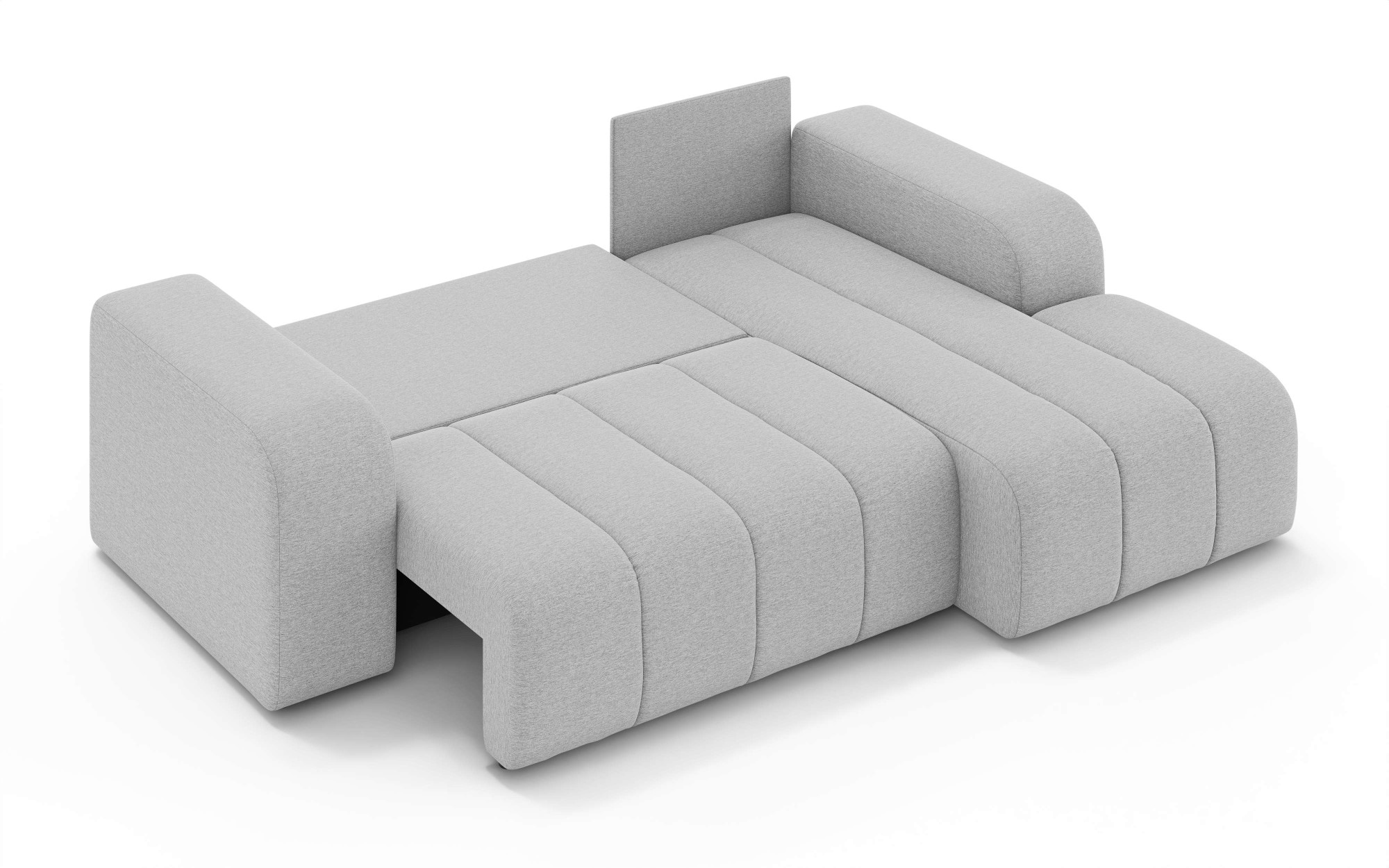INOSIGN Ecksofa »CASSY L-Form, Schlafsofa mit Bettkasten, Masse B/T/H: 245/165/88 cm«, mit 2 Rückenkissen, Recamiere rechts oder links bestellbar