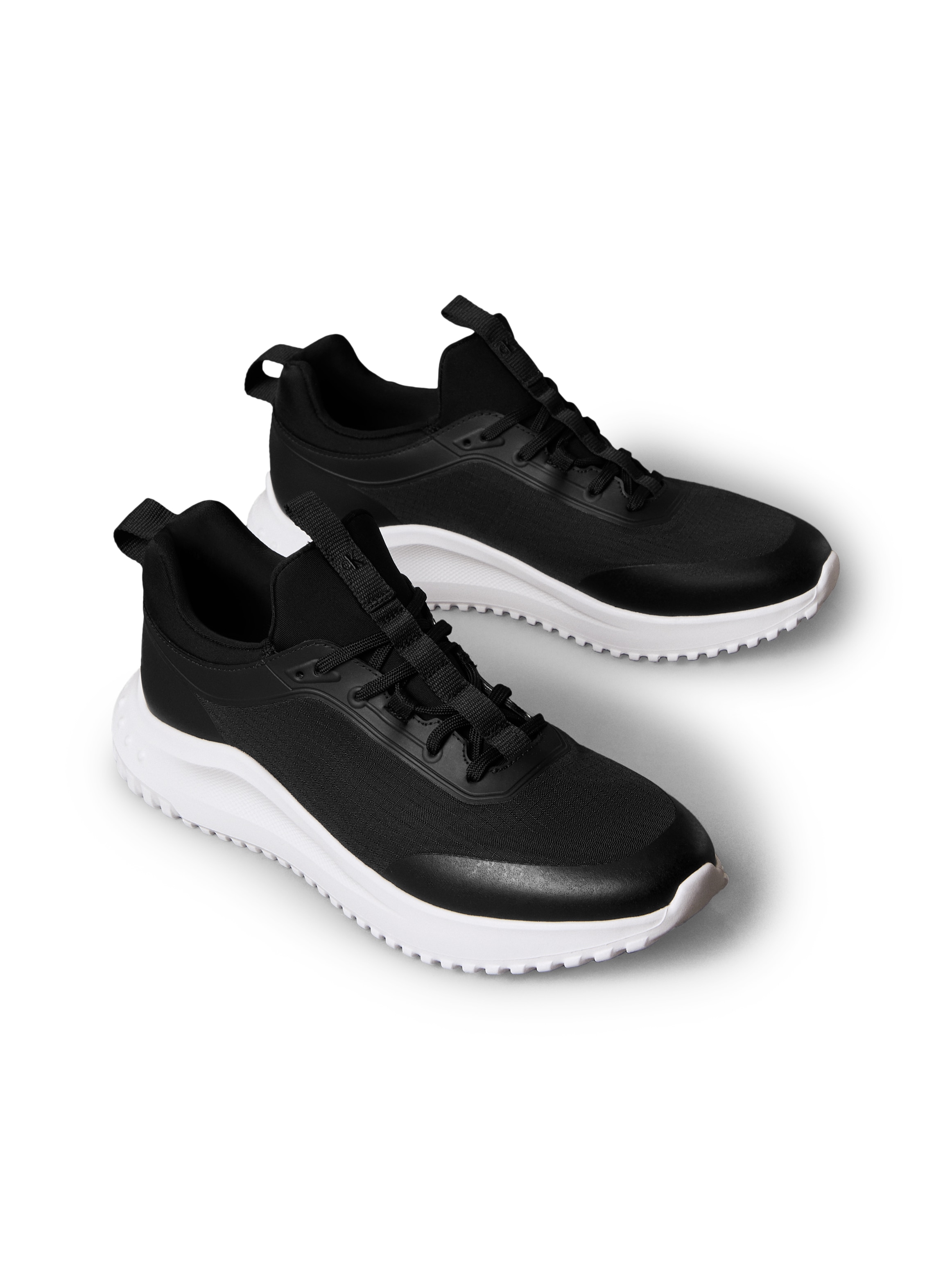 Calvin Klein Jeans Baskets slip-on »EVA RUNNER LACEUP SOCK MAT MIX«  chaussure basse, chaussure de sport, chaussure de loisirs, chaussure à lacets avec languette