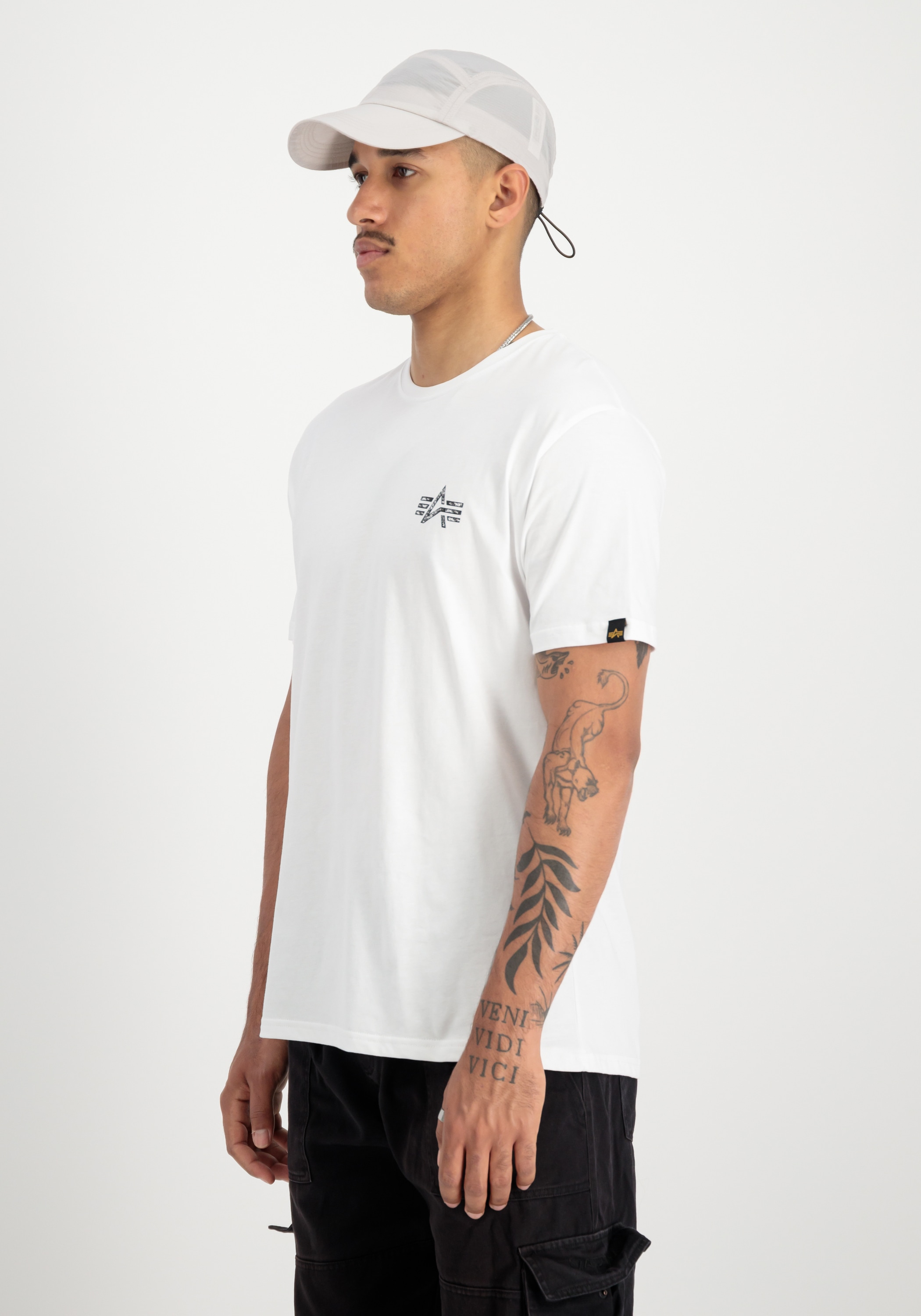 Alpha Industries T-Shirt »Alpha Industries Men - T-Shirts Signature Back Print T«