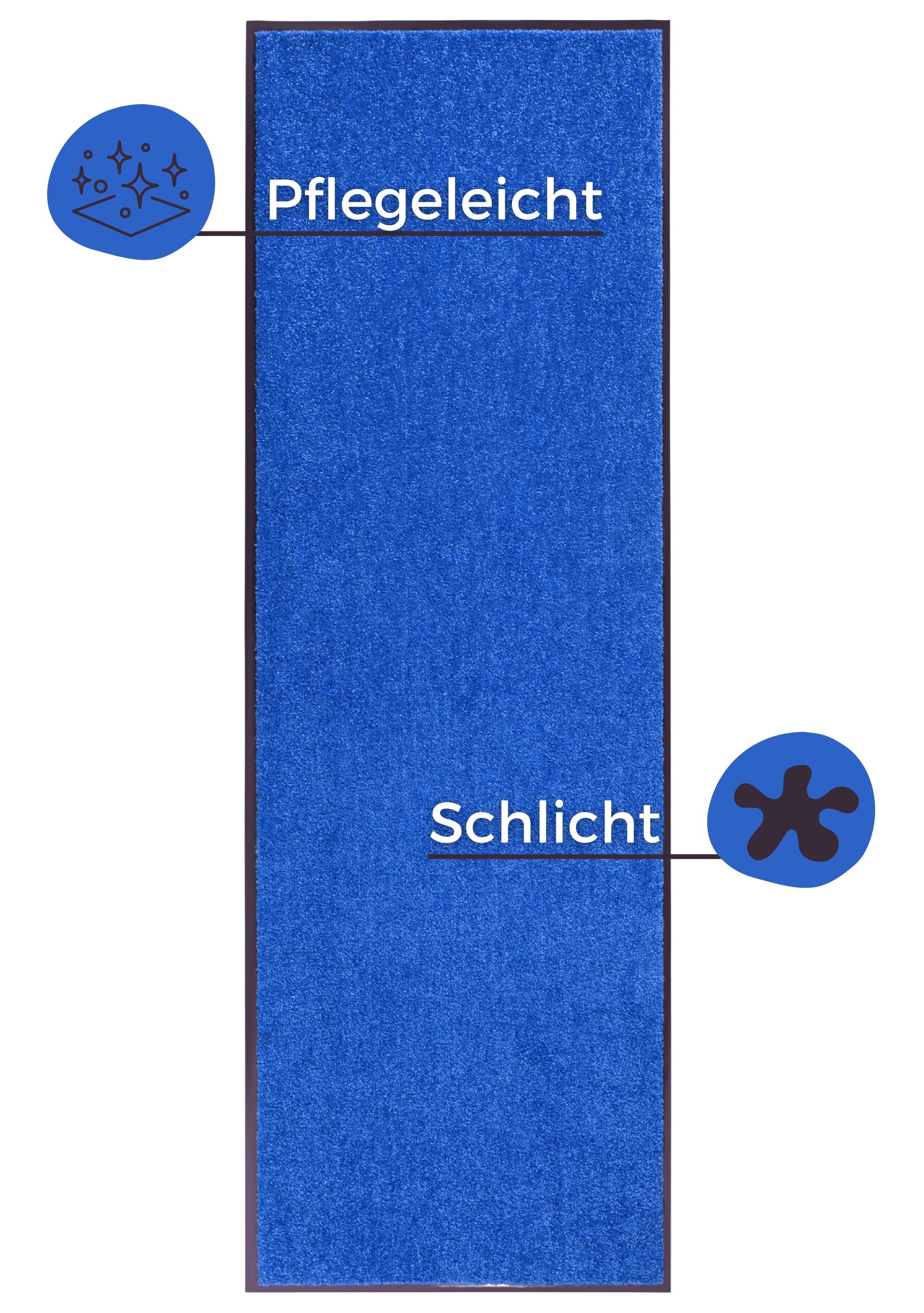 HANSE Home Fussmatte »Wash & Clean«, rechteckig, 7 mm Höhe, Schmutzfangmatte, Türmatte, Innen und Aussen, Teppich, Läufer, waschbar