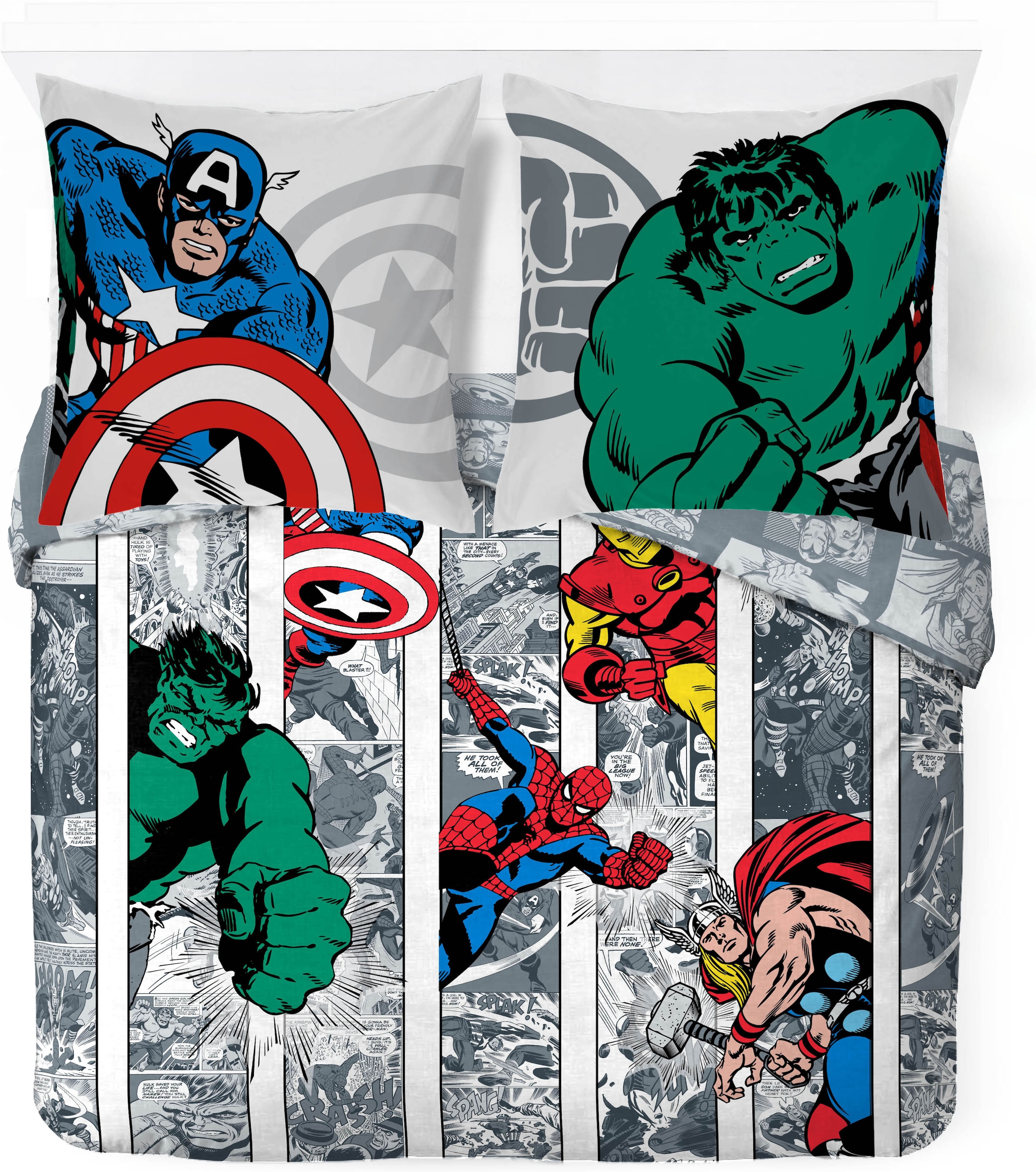 Image of MARVEL Bettwäsche "Marvel Comic Cool" 2